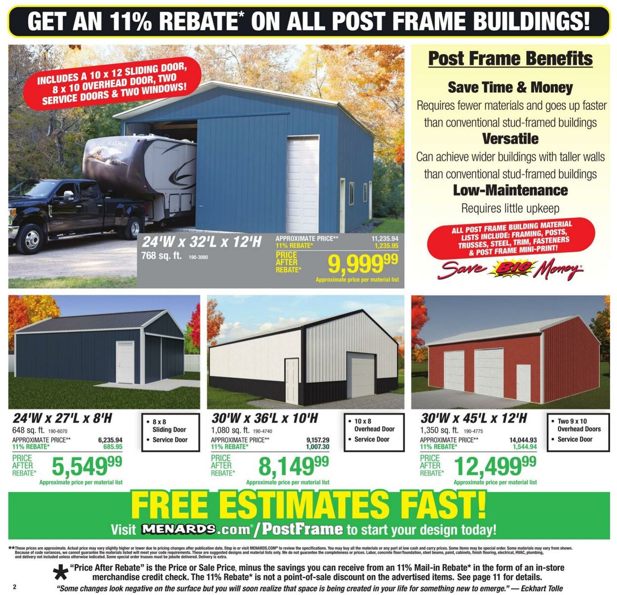 Catalogue Menards from 11/06/2024