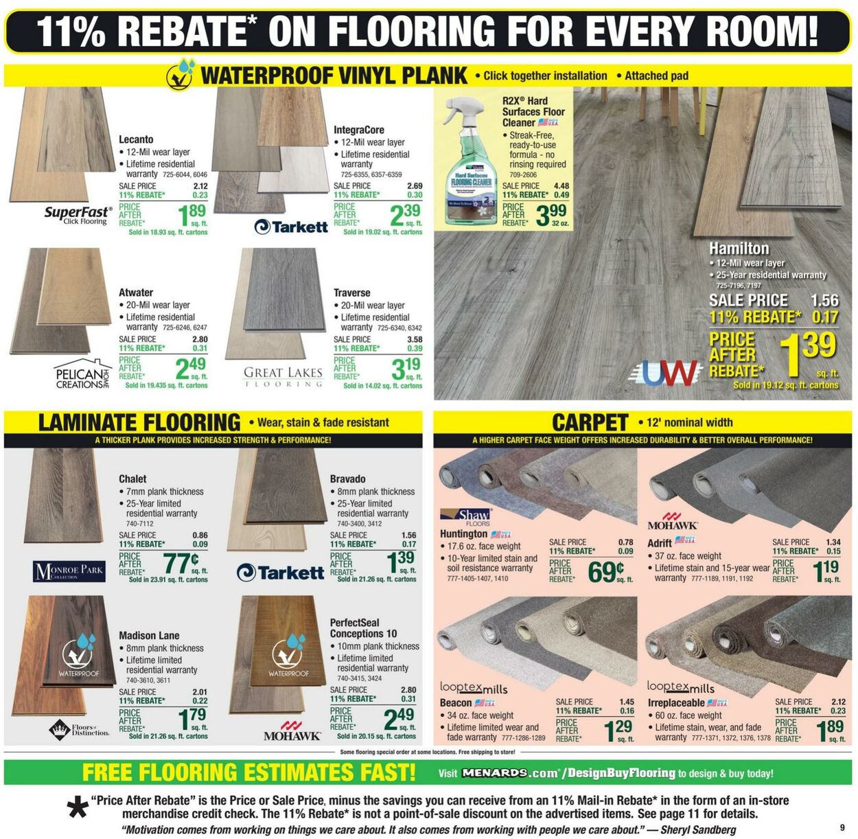 Catalogue Menards from 11/06/2024