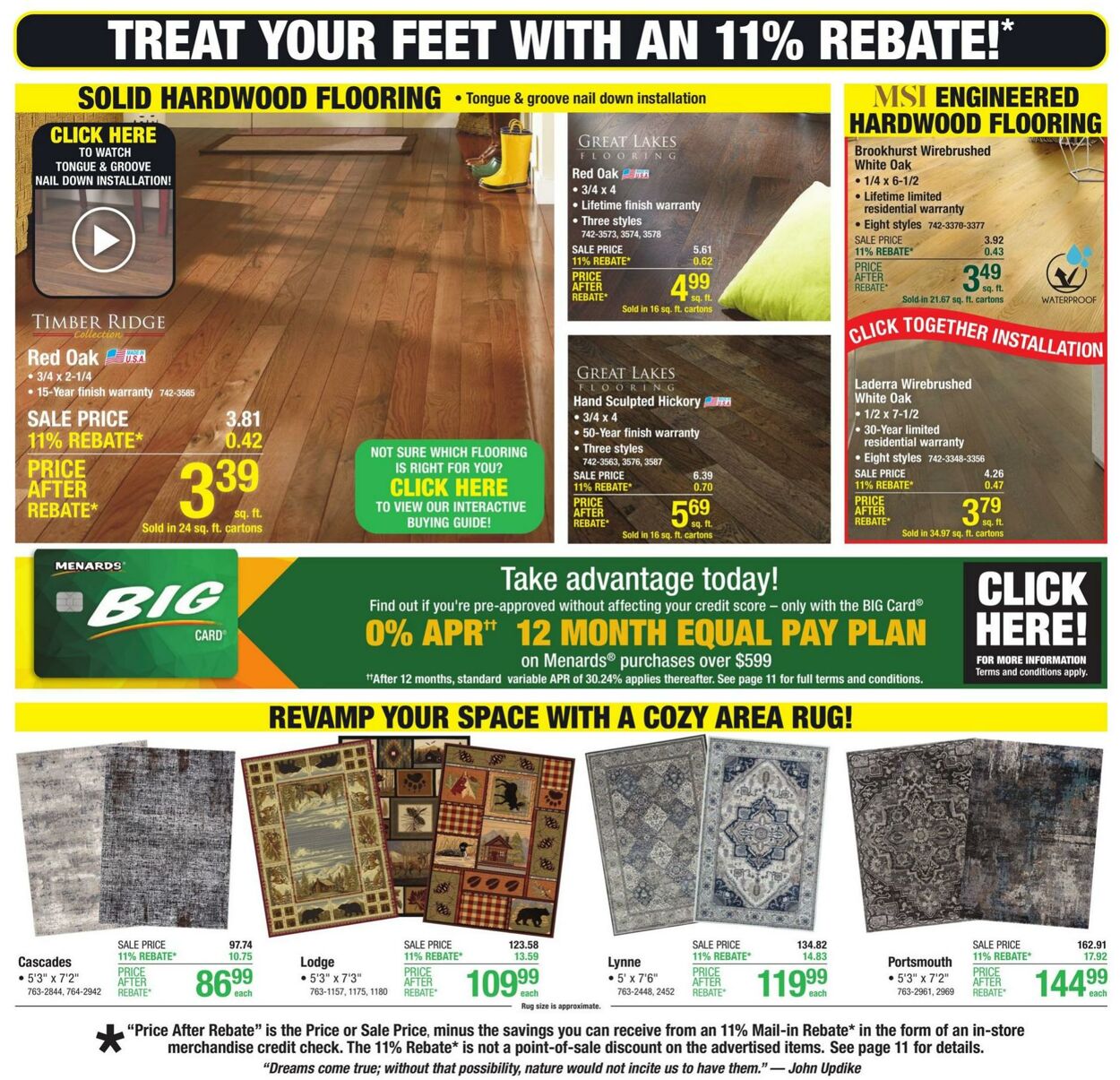 Catalogue Menards from 11/06/2024