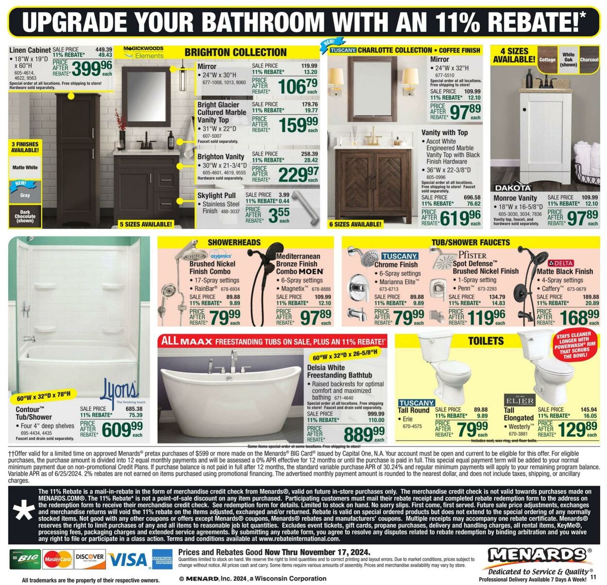 Catalogue Menards from 11/06/2024