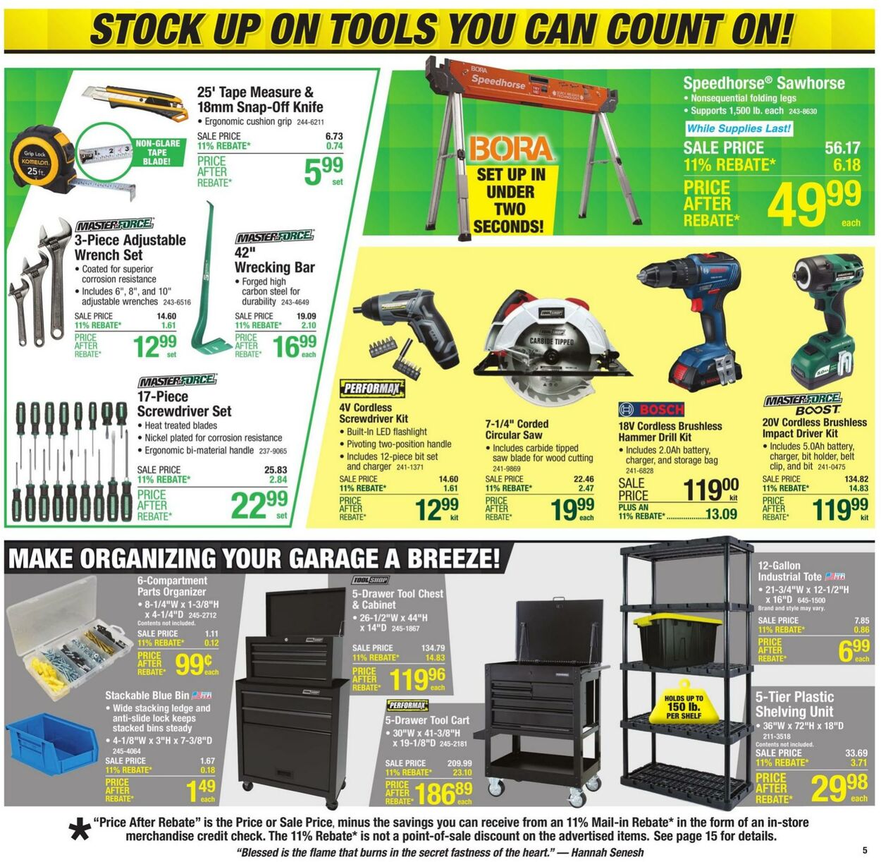 Catalogue Menards from 11/13/2024