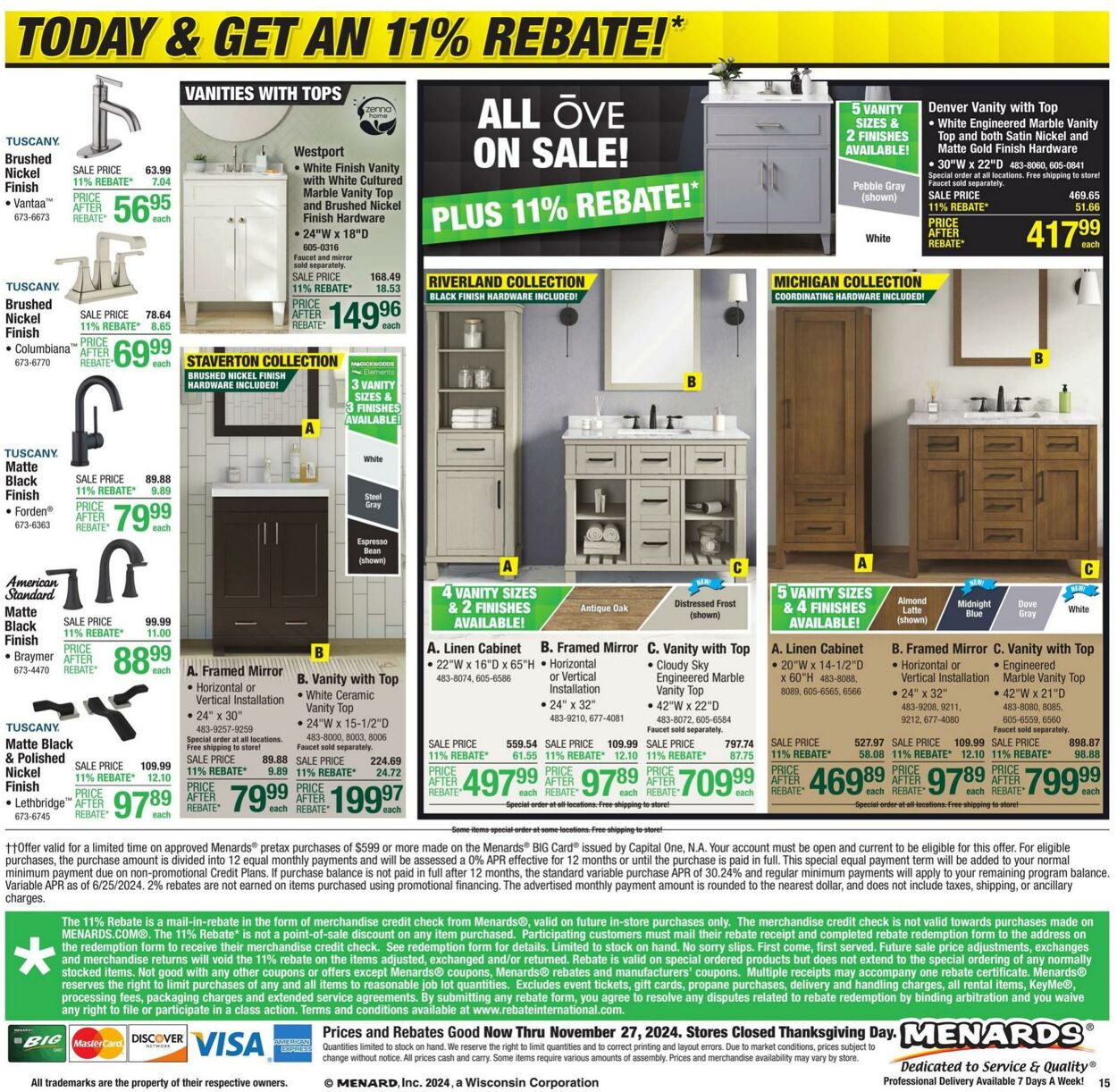 Catalogue Menards from 11/13/2024