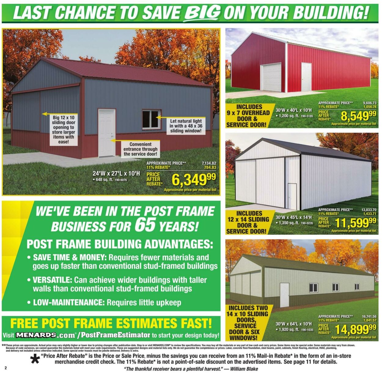 Catalogue Menards from 11/20/2024