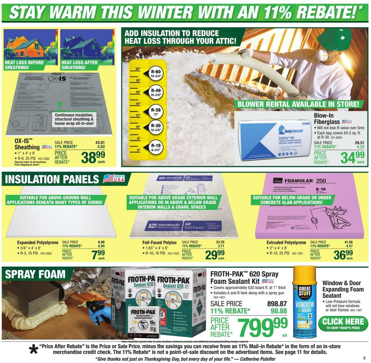 Catalogue Menards from 11/20/2024