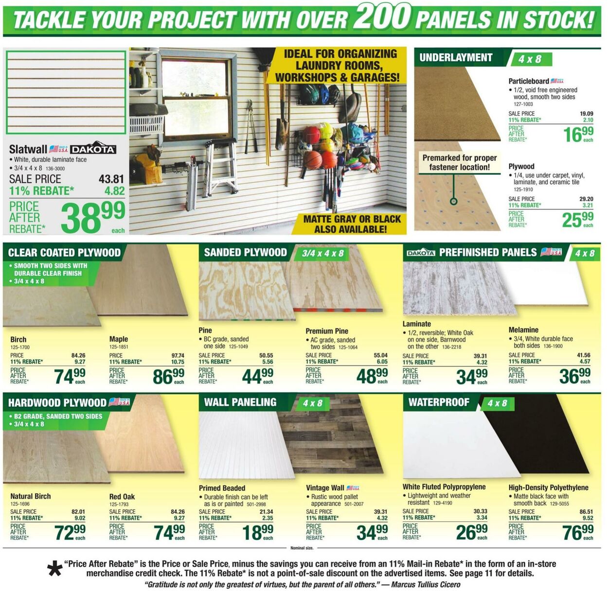 Catalogue Menards from 11/20/2024