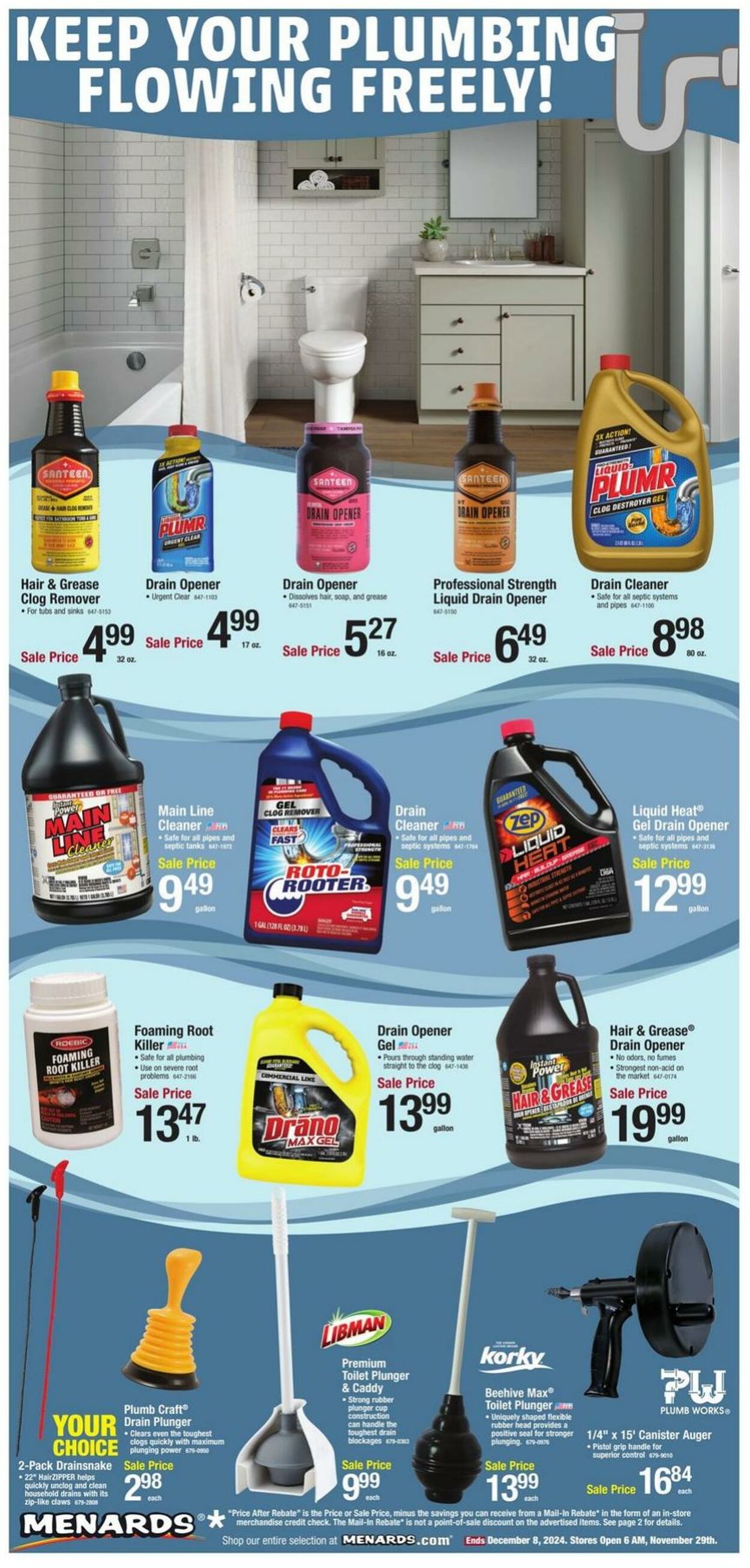 Catalogue Menards from 11/29/2024