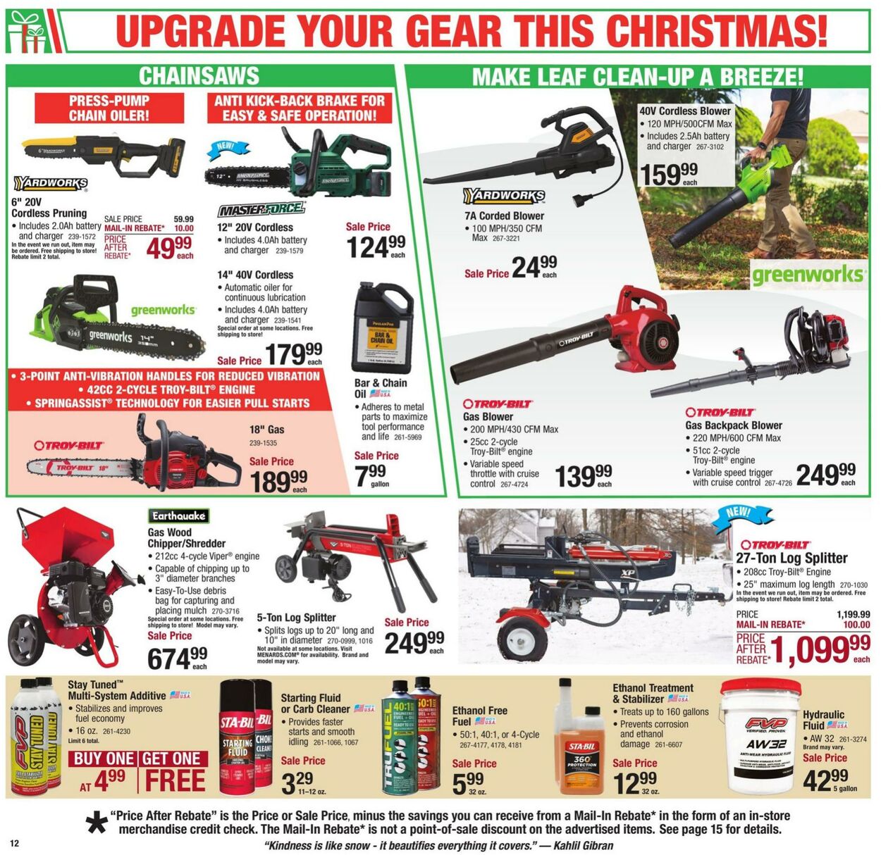 Catalogue Menards from 11/29/2024