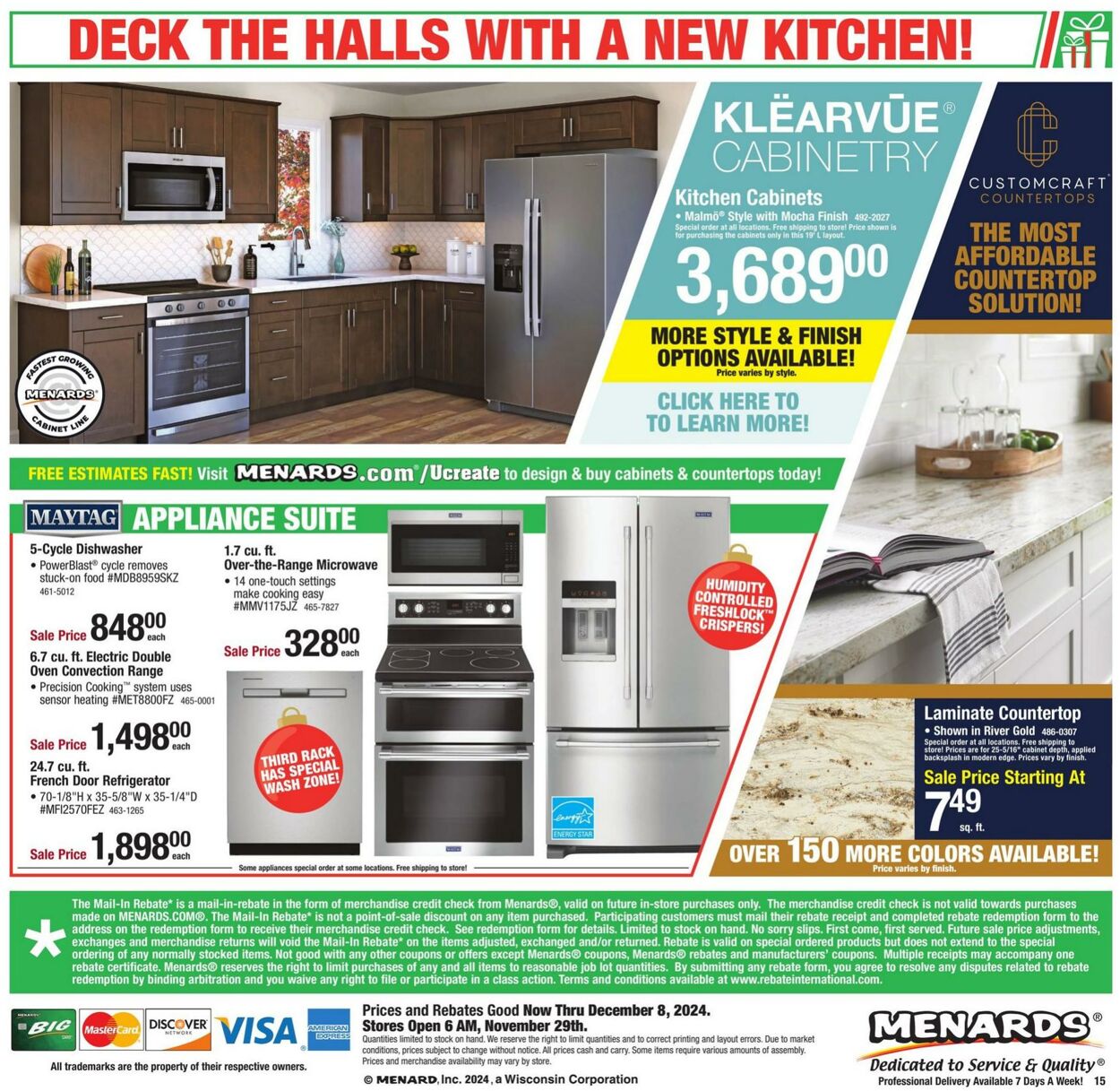 Catalogue Menards from 11/29/2024