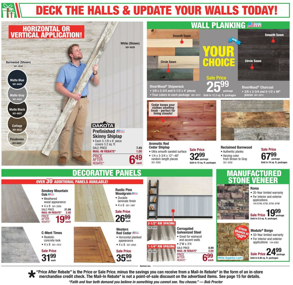 Catalogue Menards from 11/29/2024