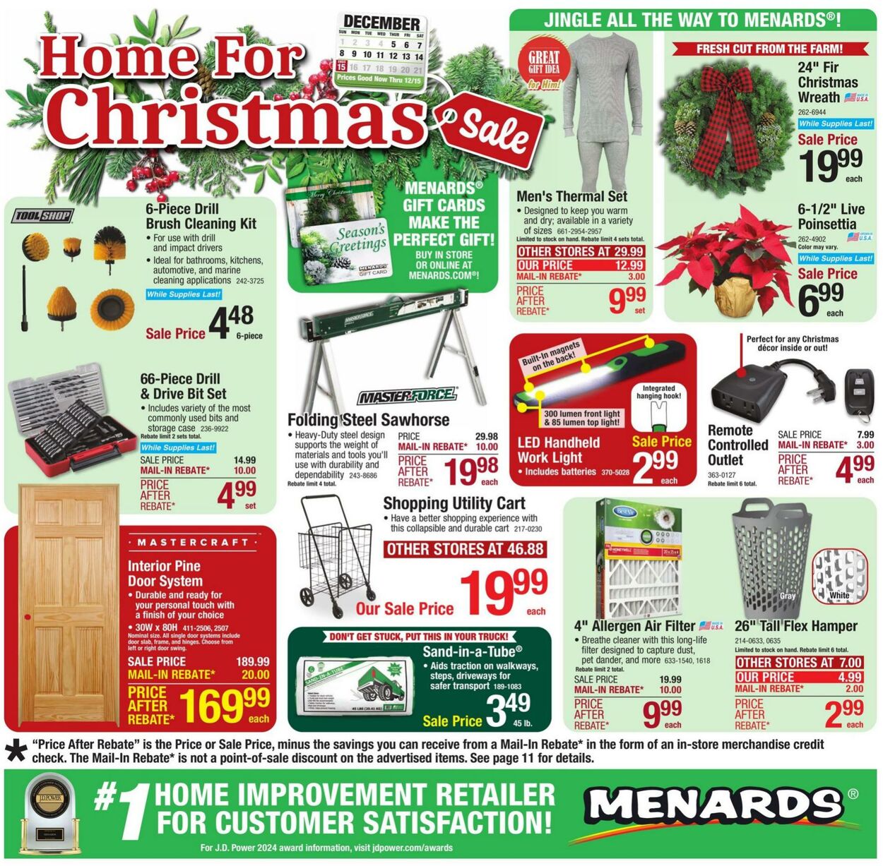 Catalogue Menards from 12/04/2024