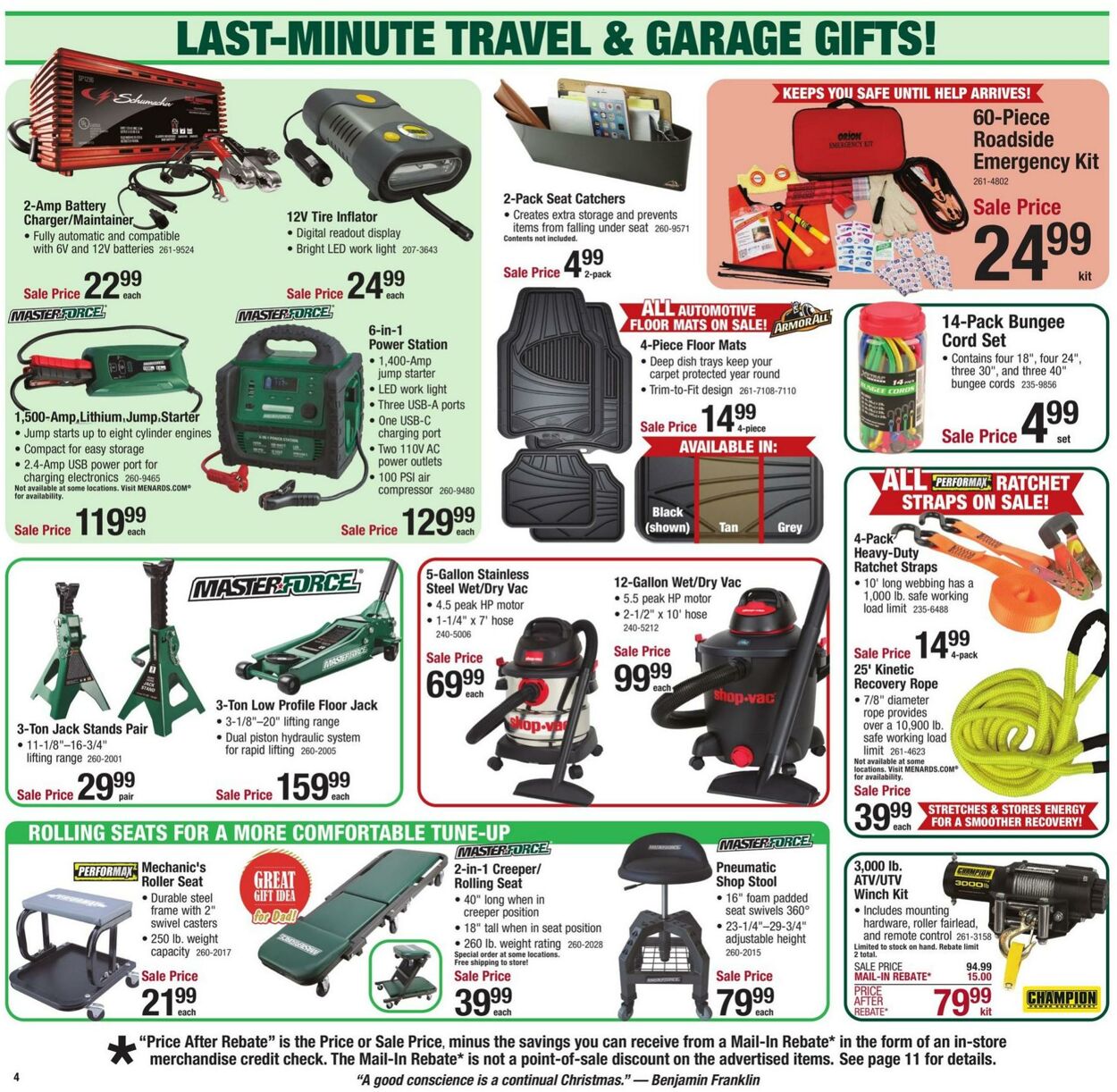 Catalogue Menards from 12/04/2024