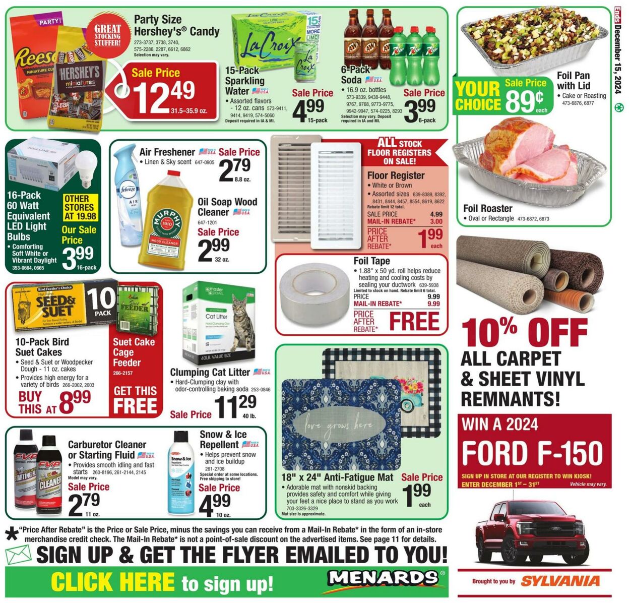 Catalogue Menards from 12/04/2024