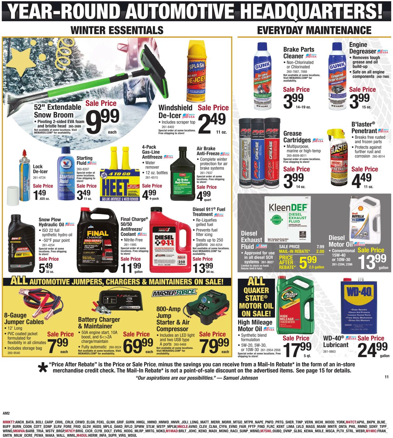 Catalogue Menards from 12/18/2024