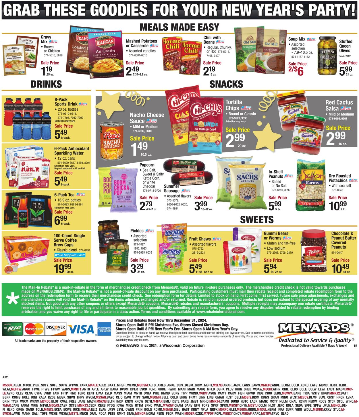 Catalogue Menards from 12/18/2024