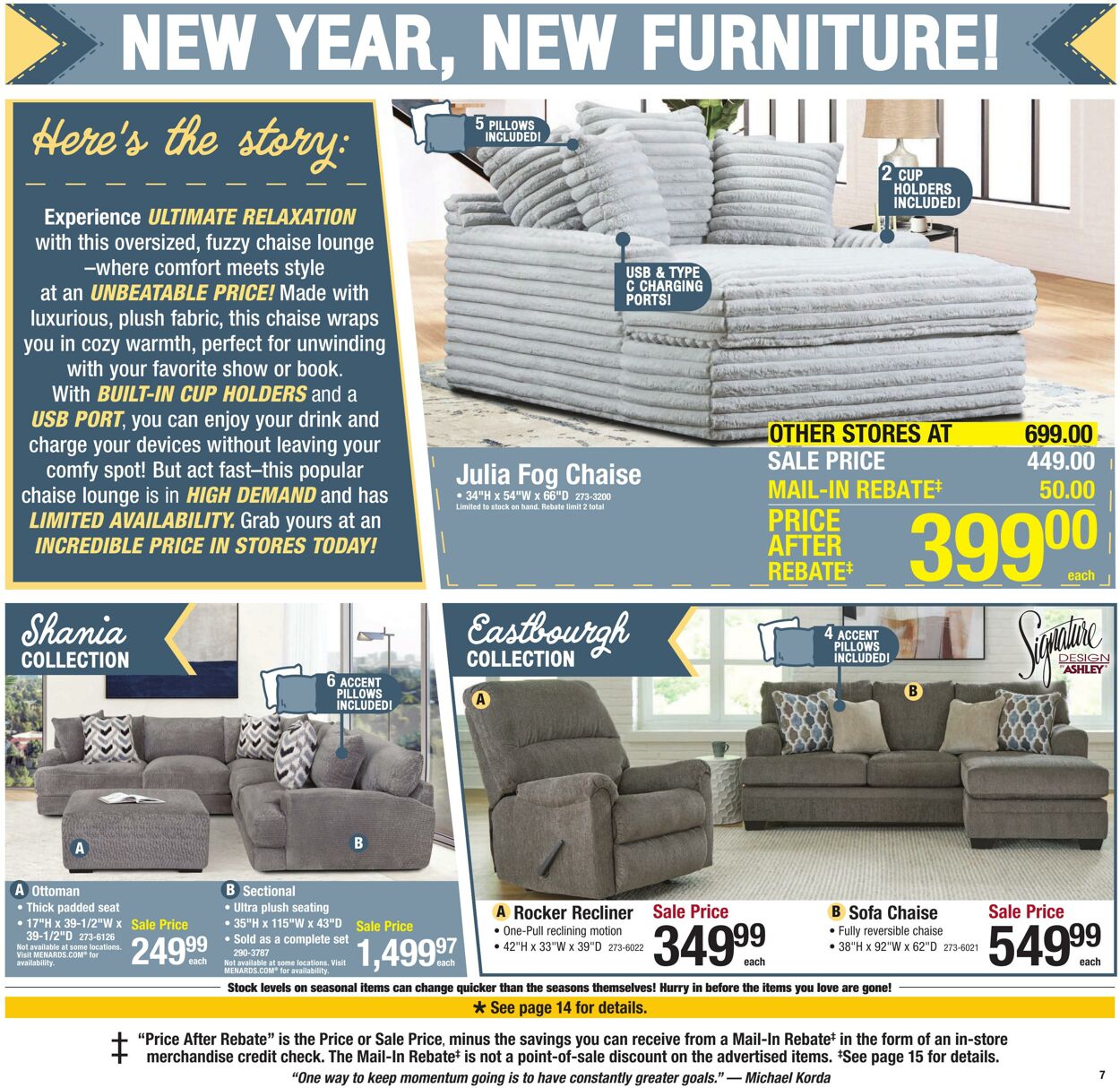 Catalogue Menards from 01/01/2025