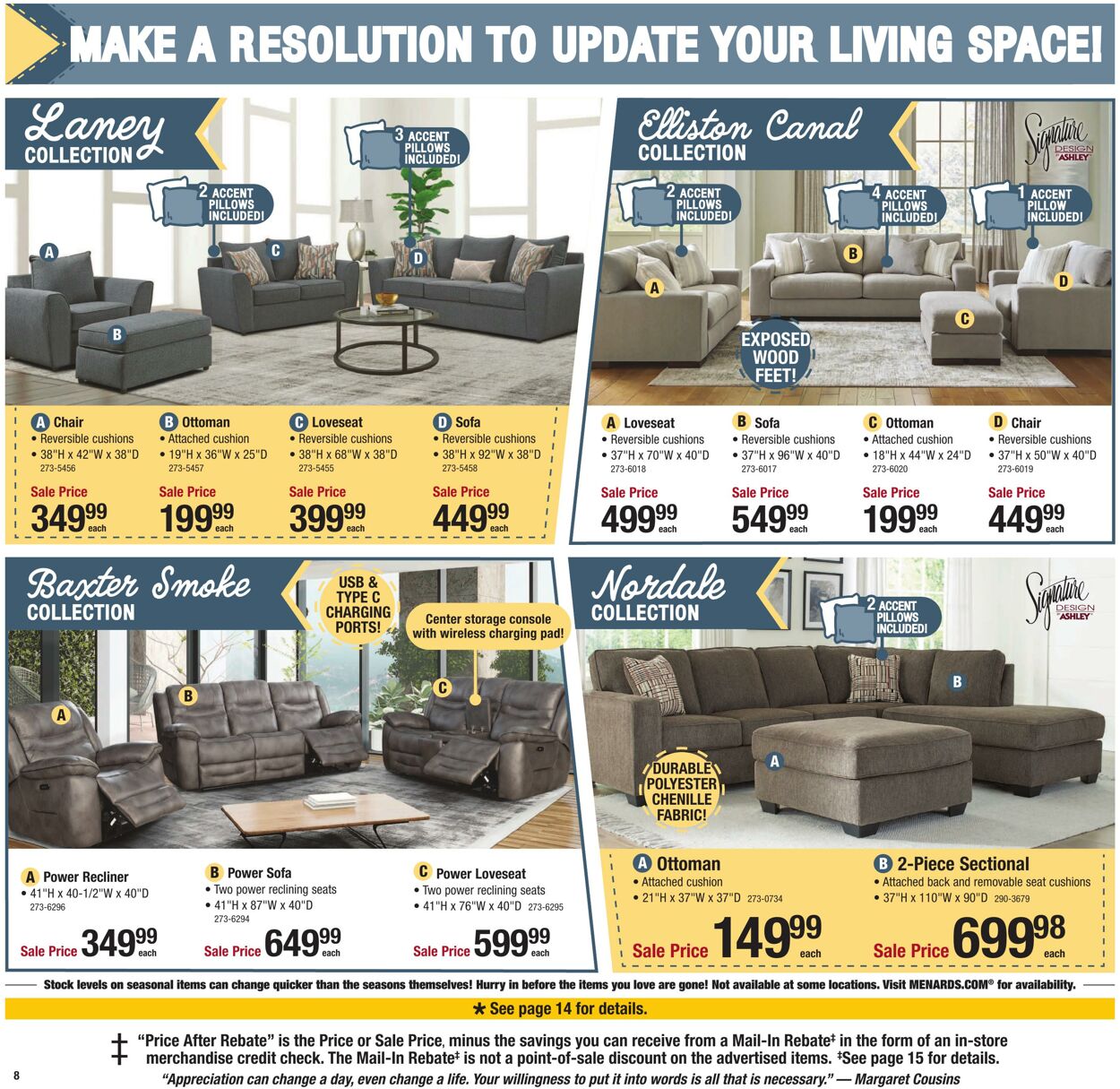 Catalogue Menards from 01/01/2025