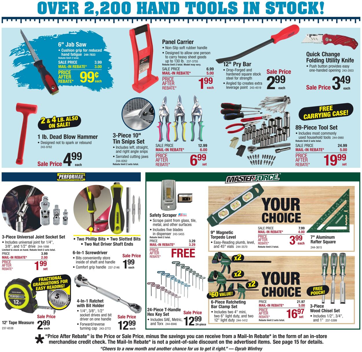 Catalogue Menards from 01/13/2025