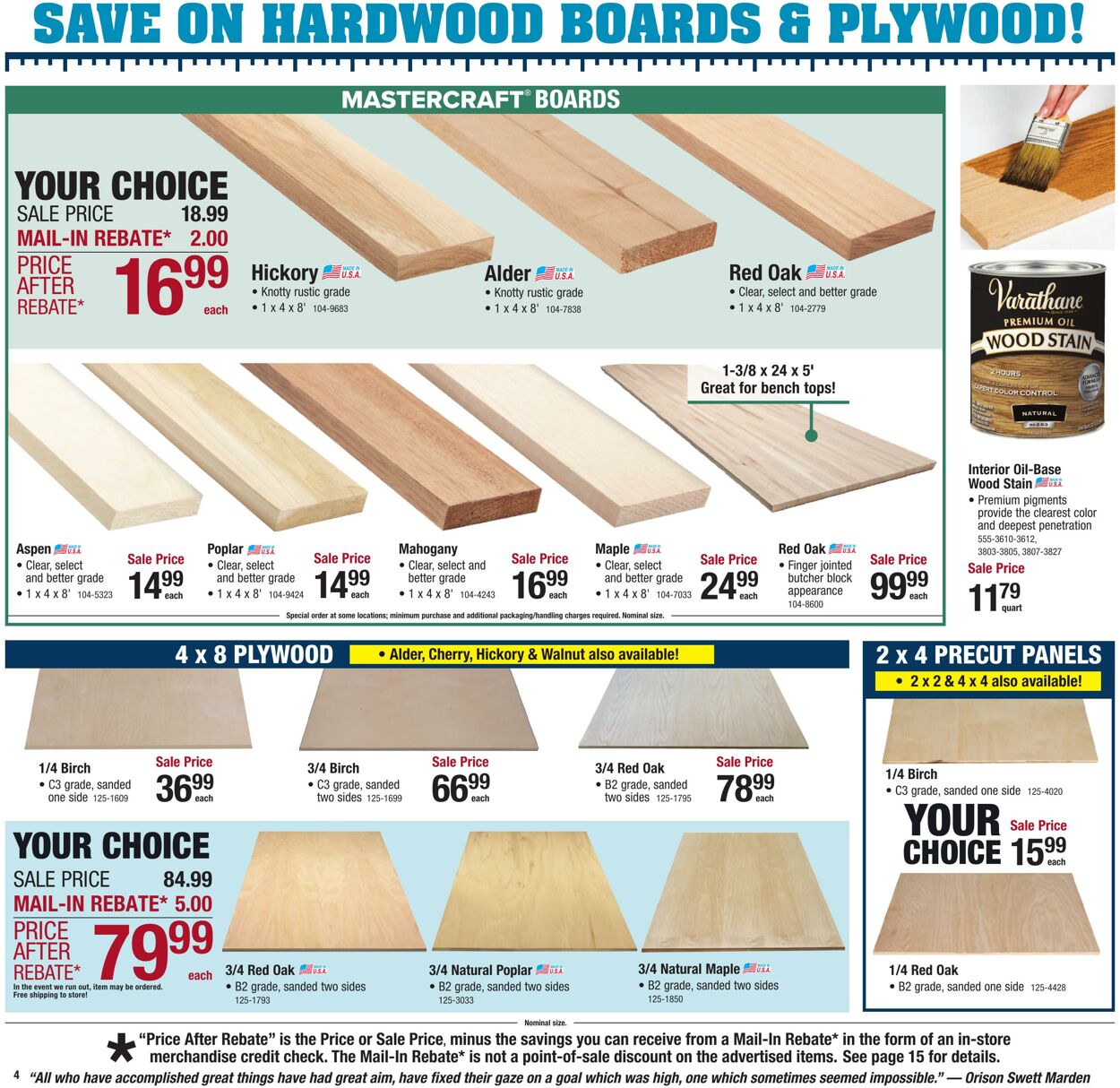 Catalogue Menards from 01/13/2025