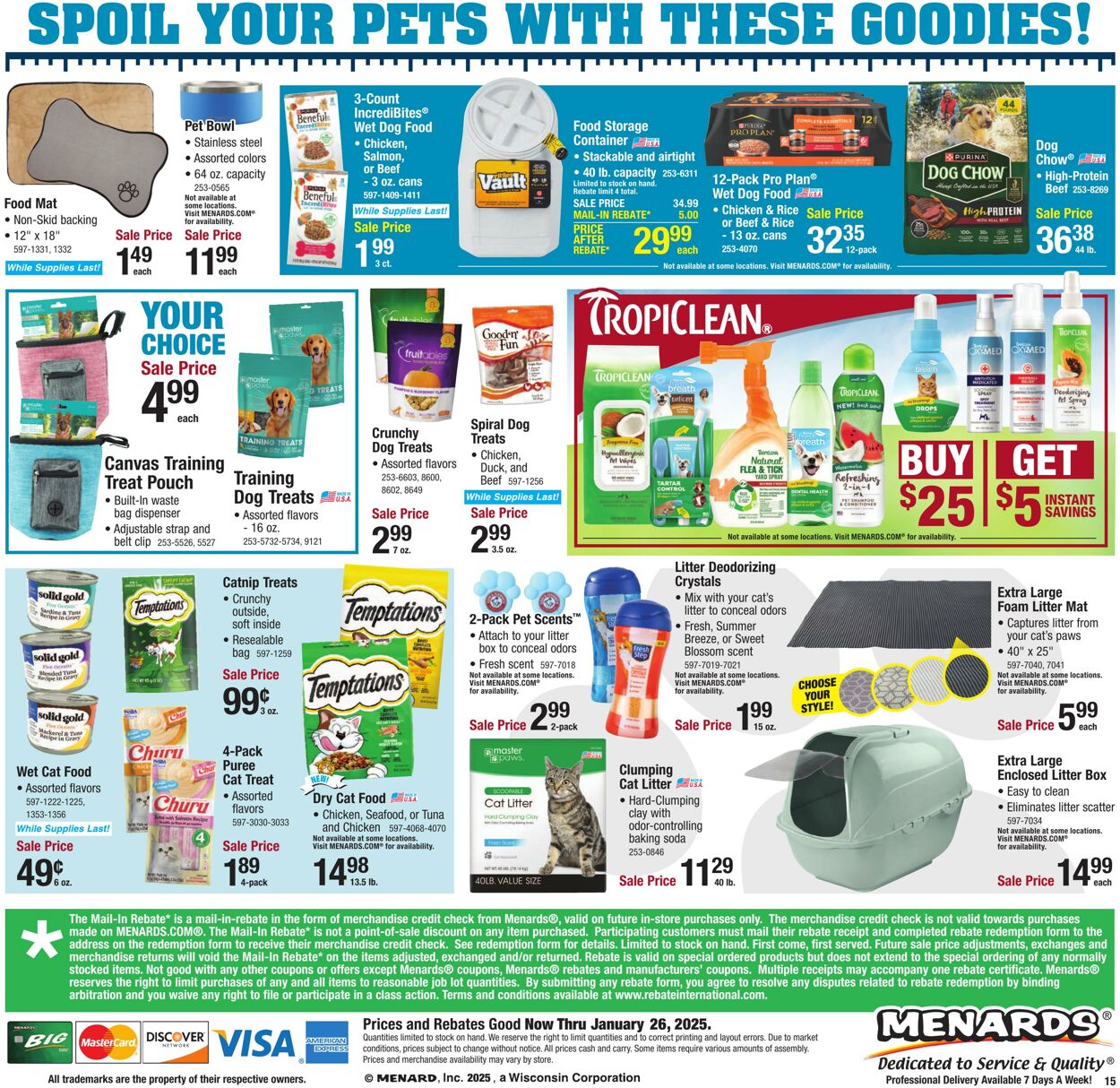 Catalogue Menards from 01/13/2025