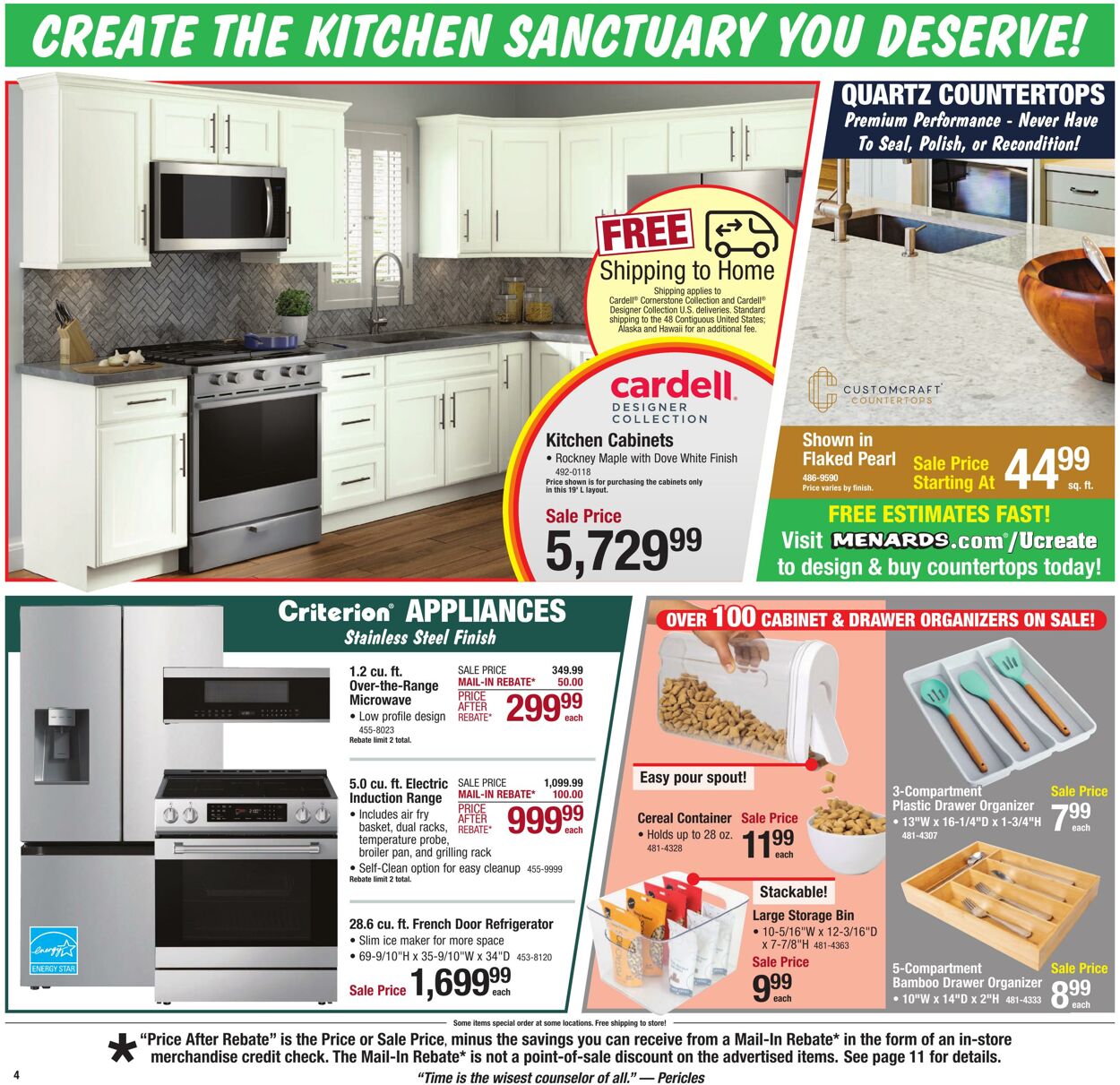 Catalogue Menards from 01/22/2025