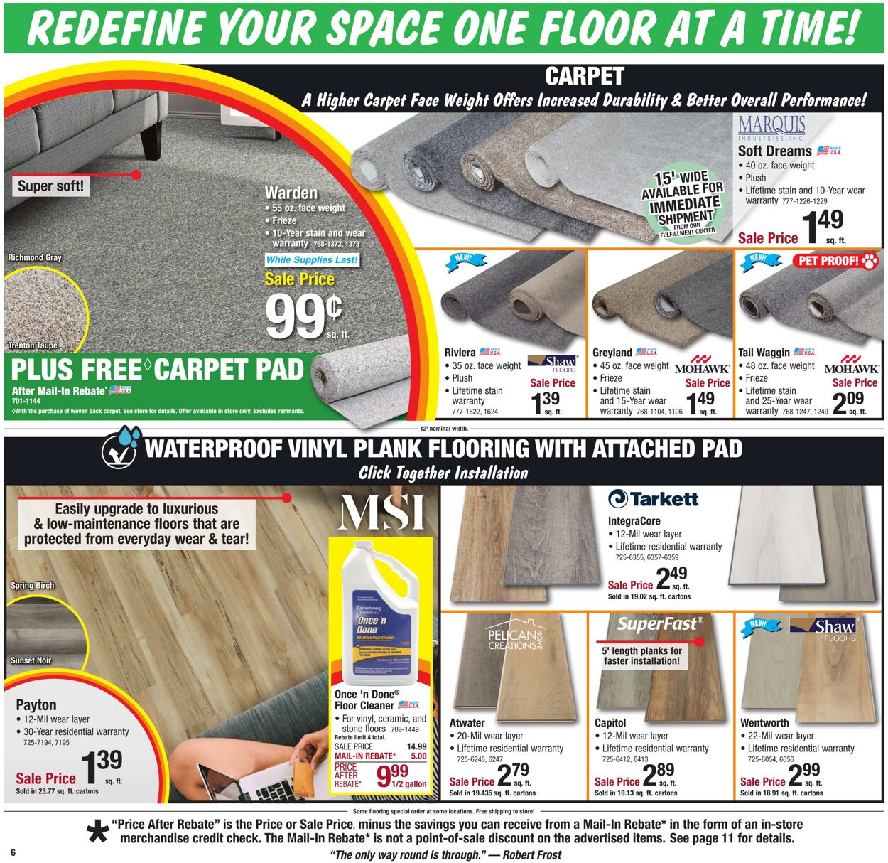 Catalogue Menards from 01/22/2025