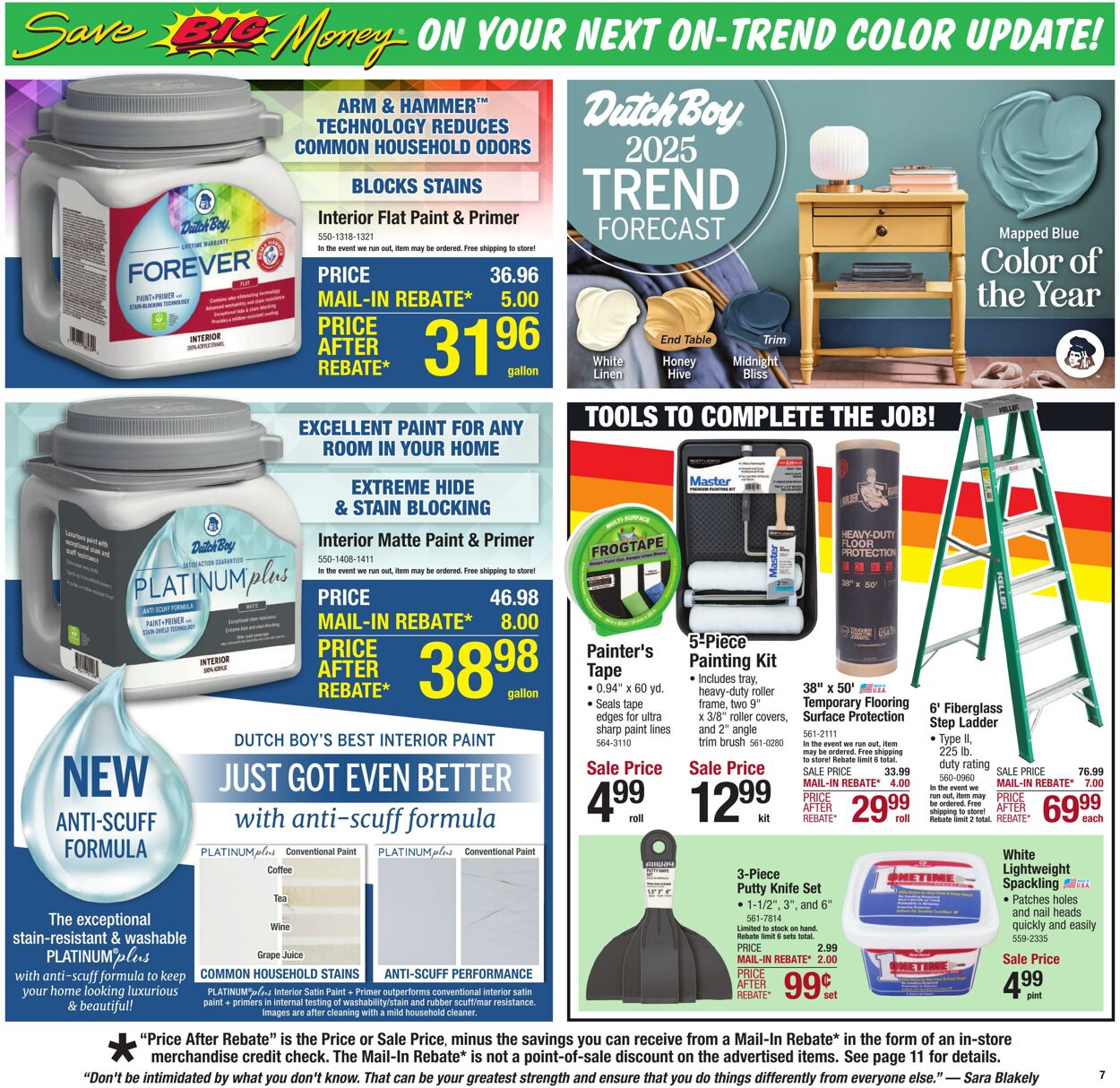 Catalogue Menards from 01/22/2025