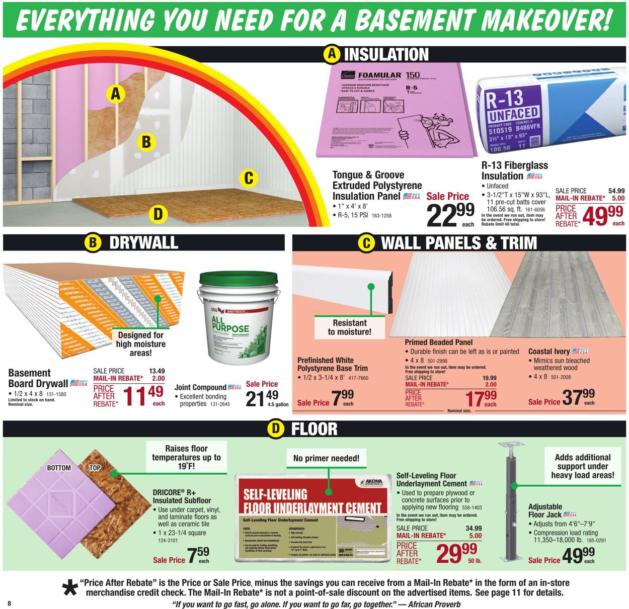 Catalogue Menards from 01/22/2025