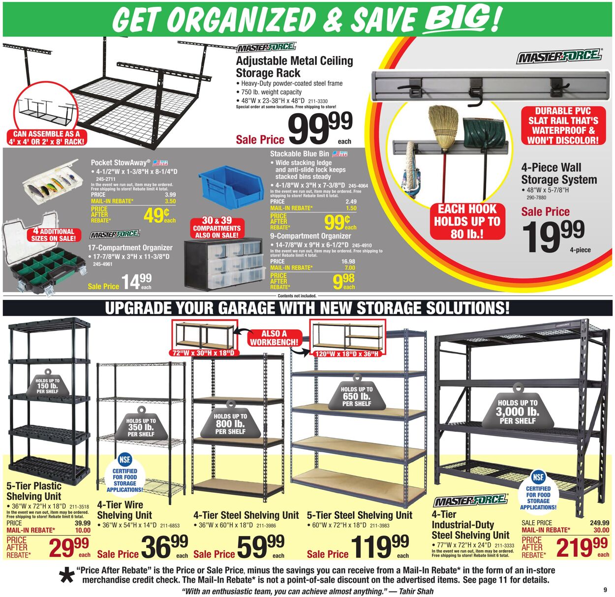 Catalogue Menards from 01/22/2025