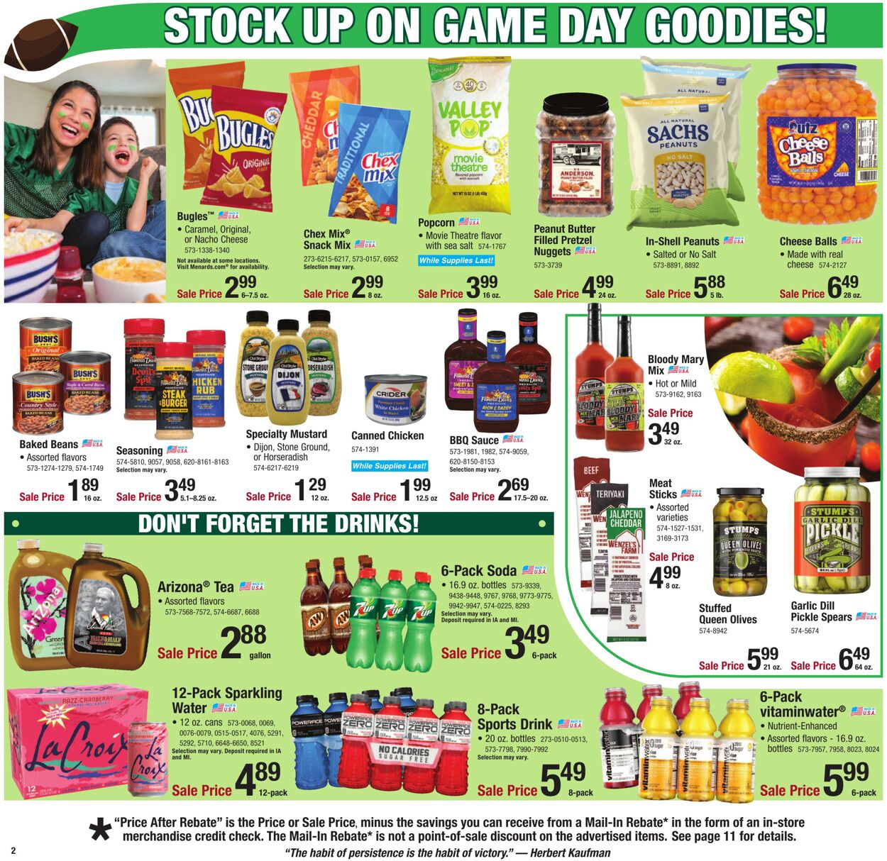 Catalogue Menards from 01/29/2025