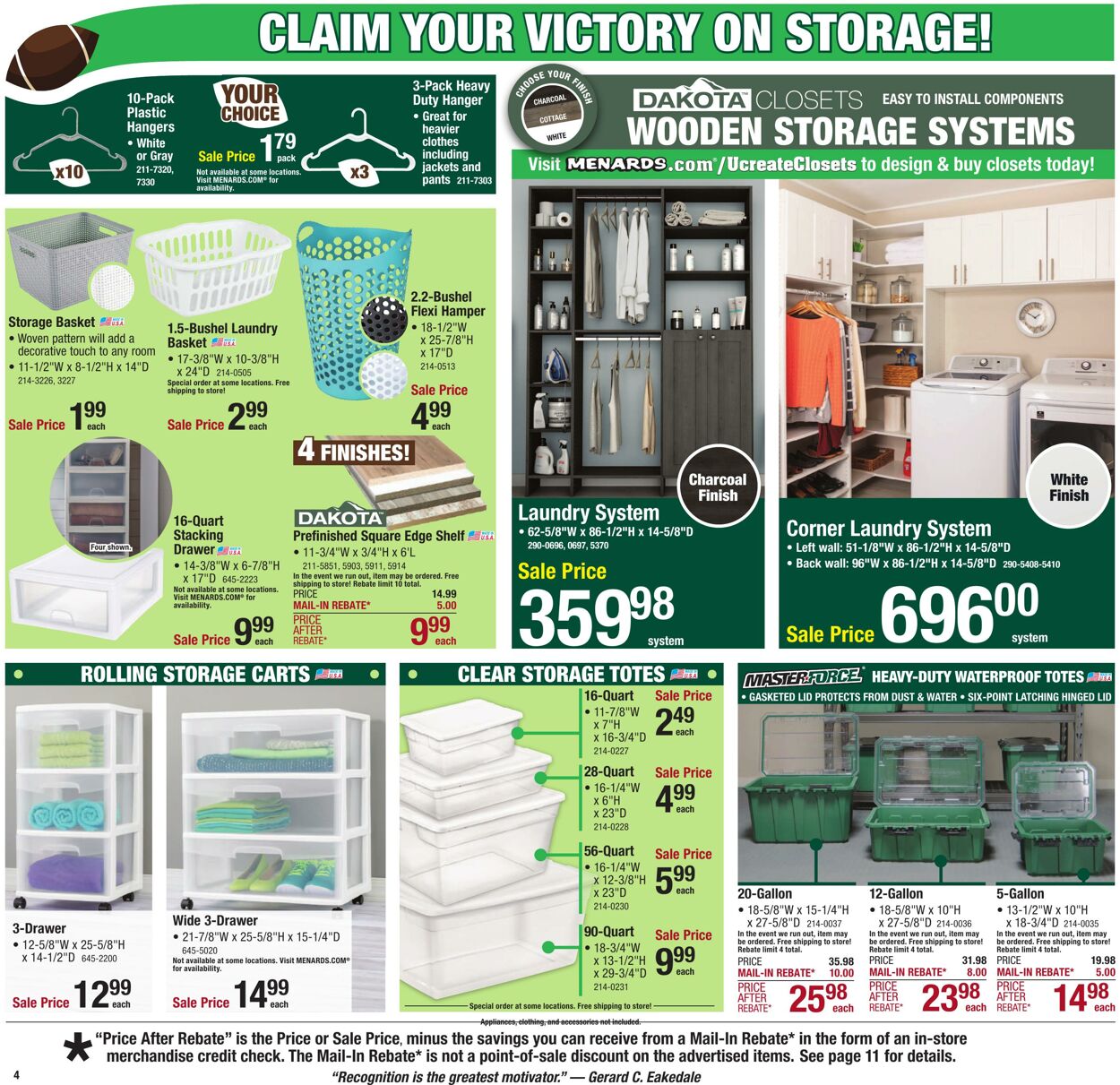 Catalogue Menards from 01/29/2025