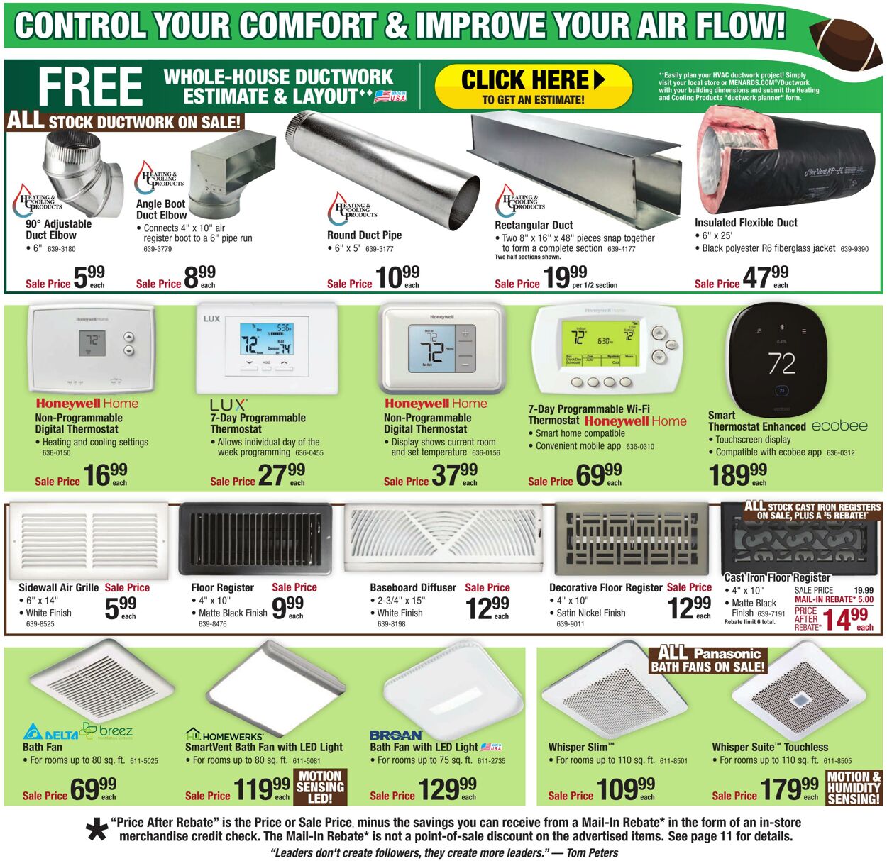 Catalogue Menards from 01/29/2025