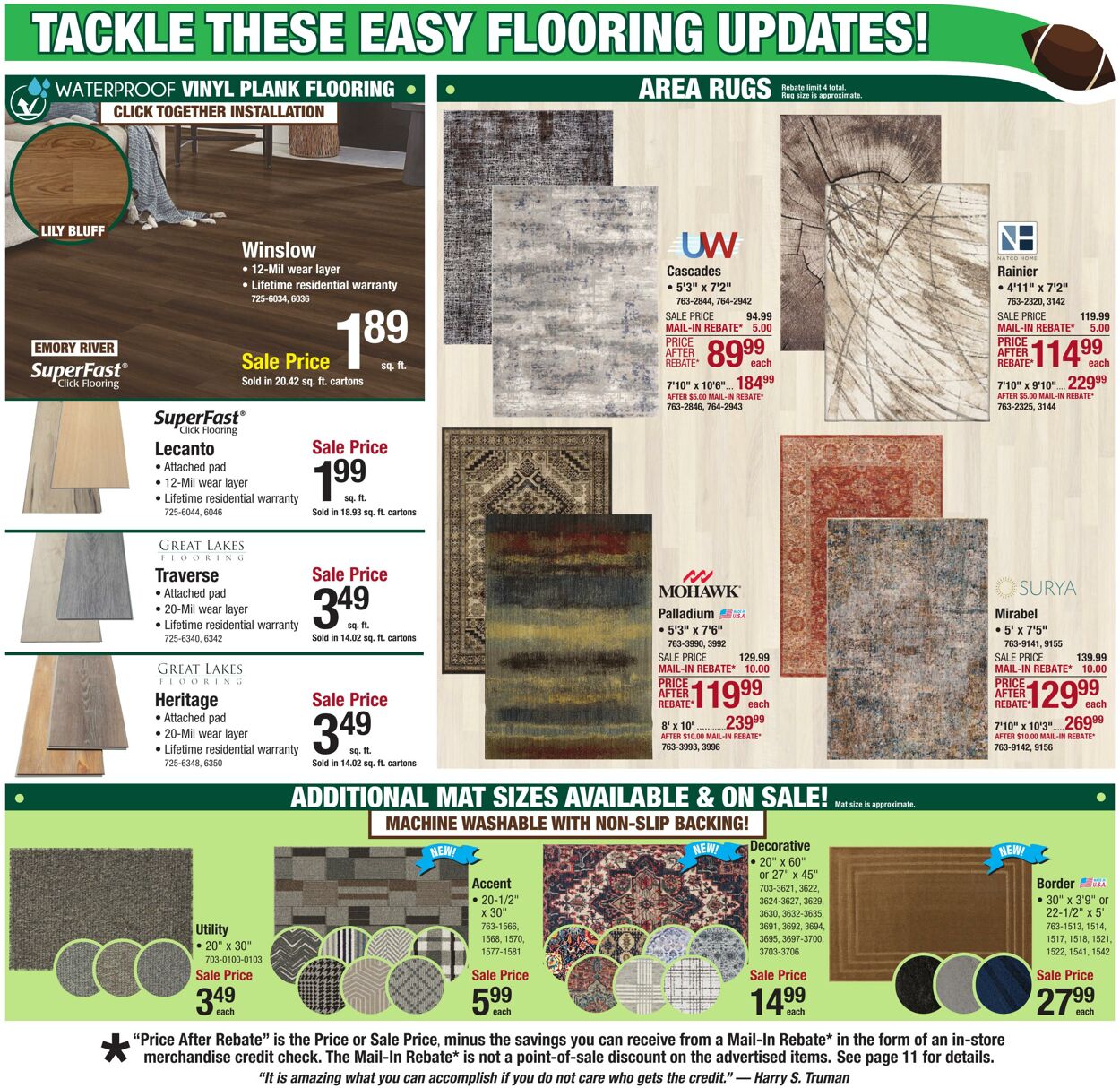 Catalogue Menards from 01/29/2025