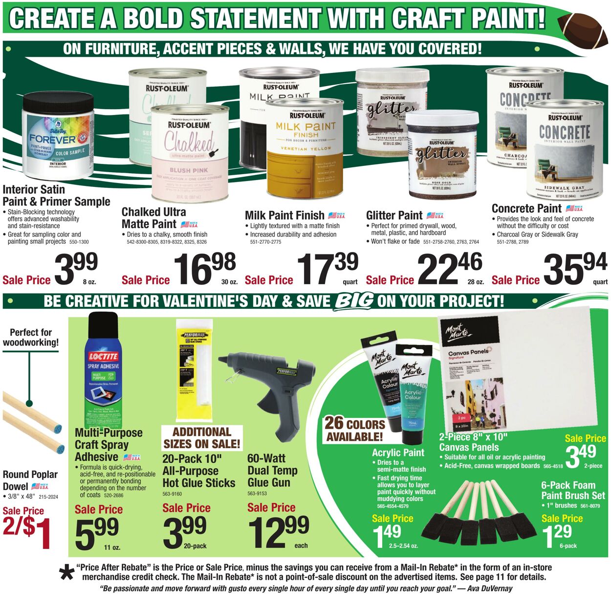 Catalogue Menards from 01/29/2025