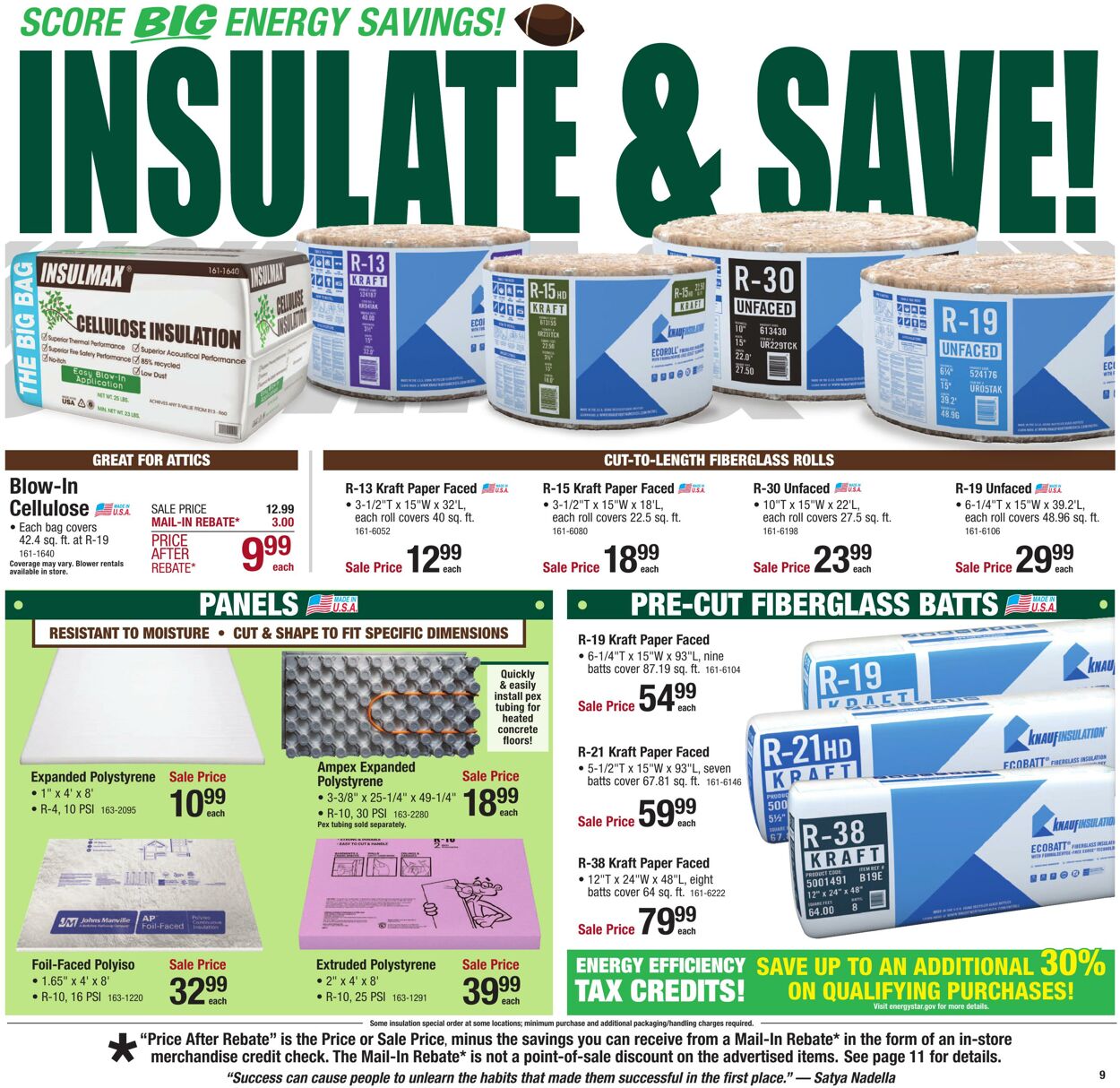 Catalogue Menards from 01/29/2025