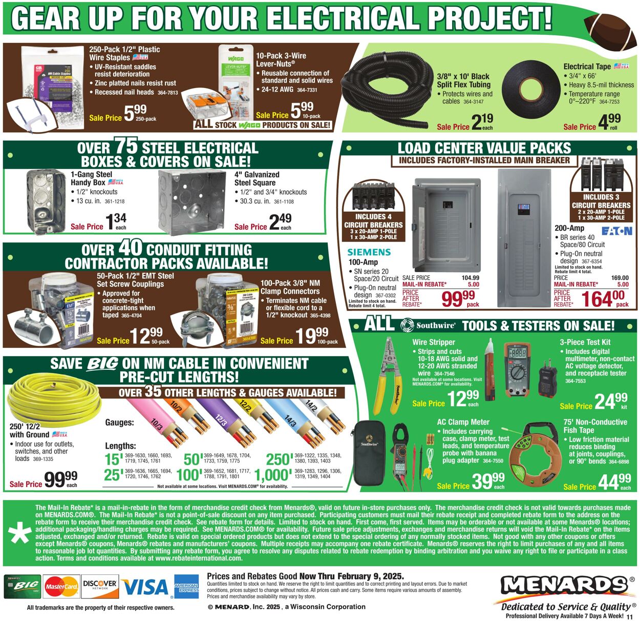 Catalogue Menards from 01/29/2025