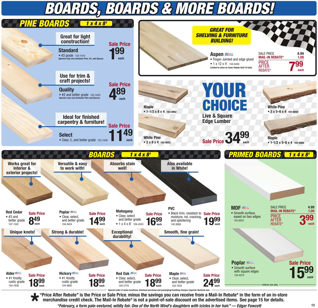 Catalogue Menards from 02/05/2025