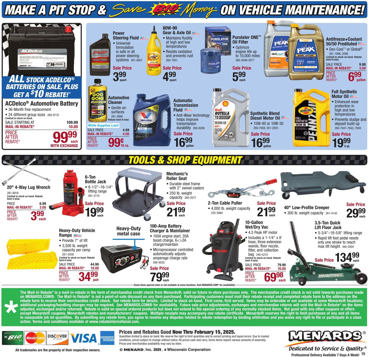 Catalogue Menards from 02/05/2025