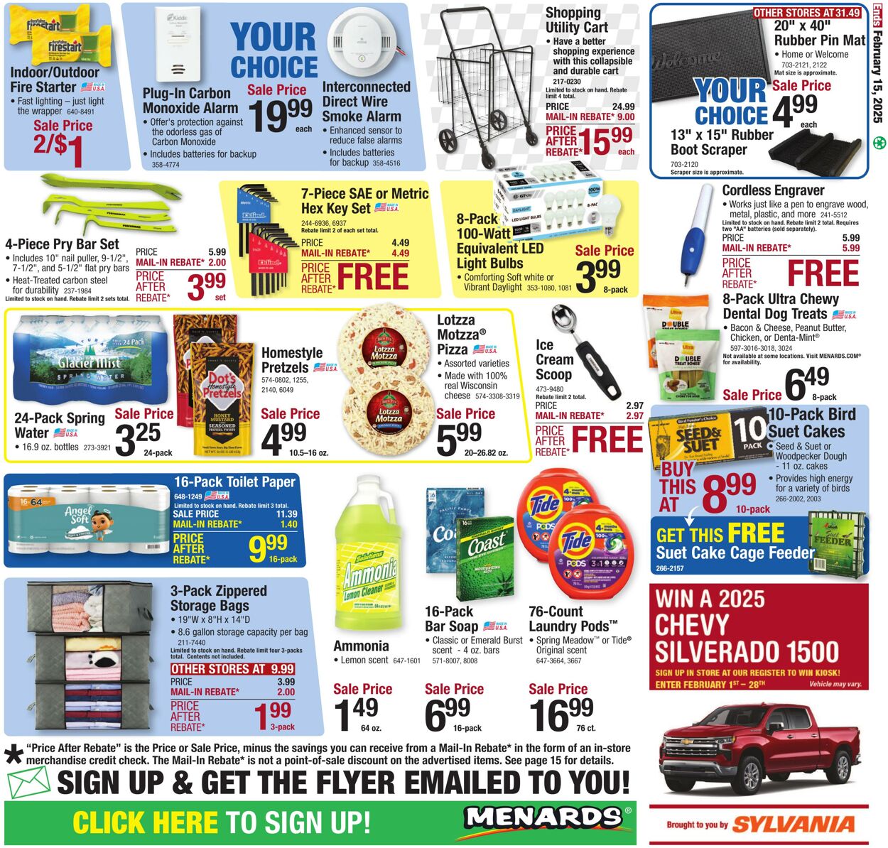 Catalogue Menards from 02/05/2025