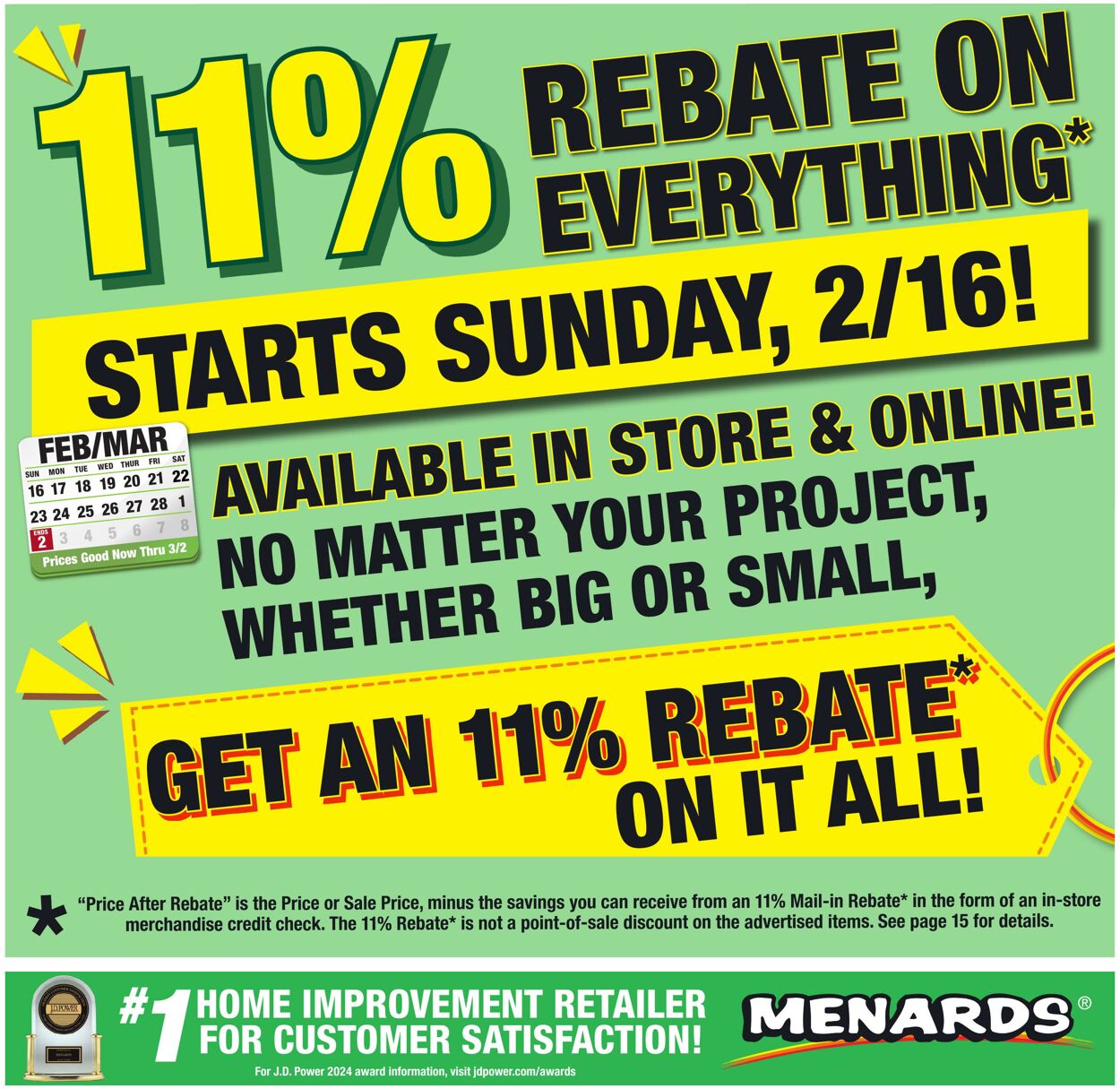 Catalogue Menards from 02/16/2025