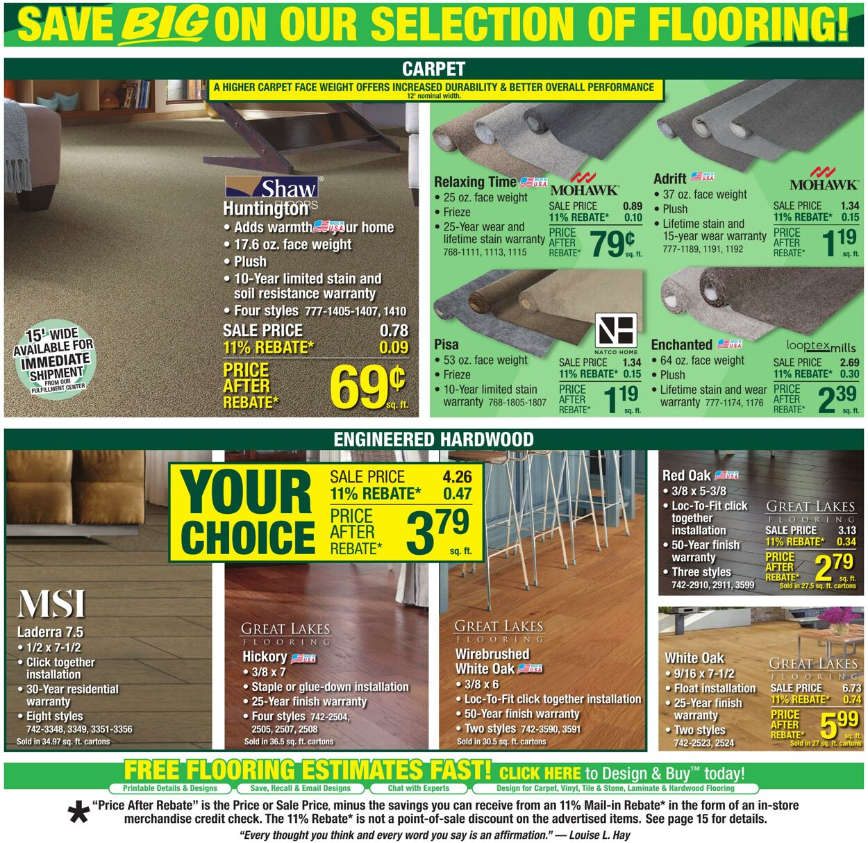 Catalogue Menards from 02/16/2025