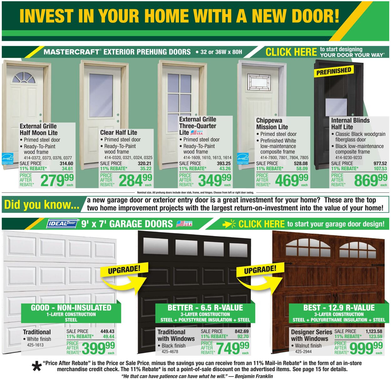 Catalogue Menards from 02/16/2025