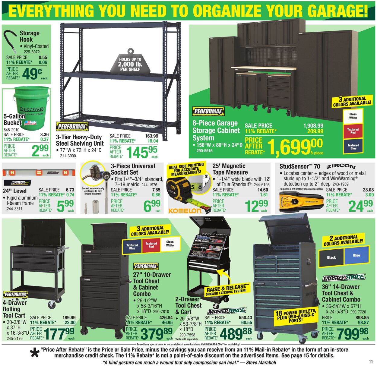 Catalogue Menards from 02/16/2025