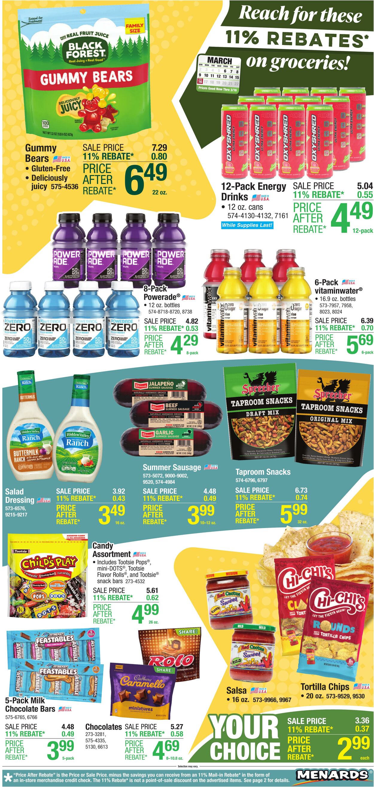 Catalogue Menards from 03/05/2025