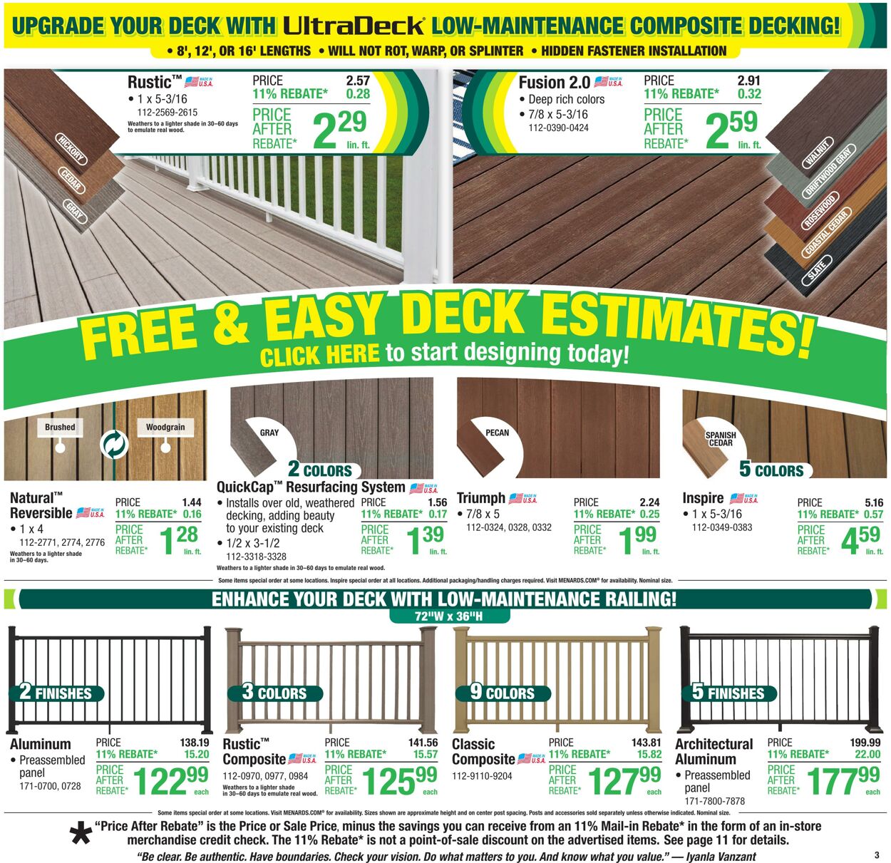 Catalogue Menards from 03/05/2025