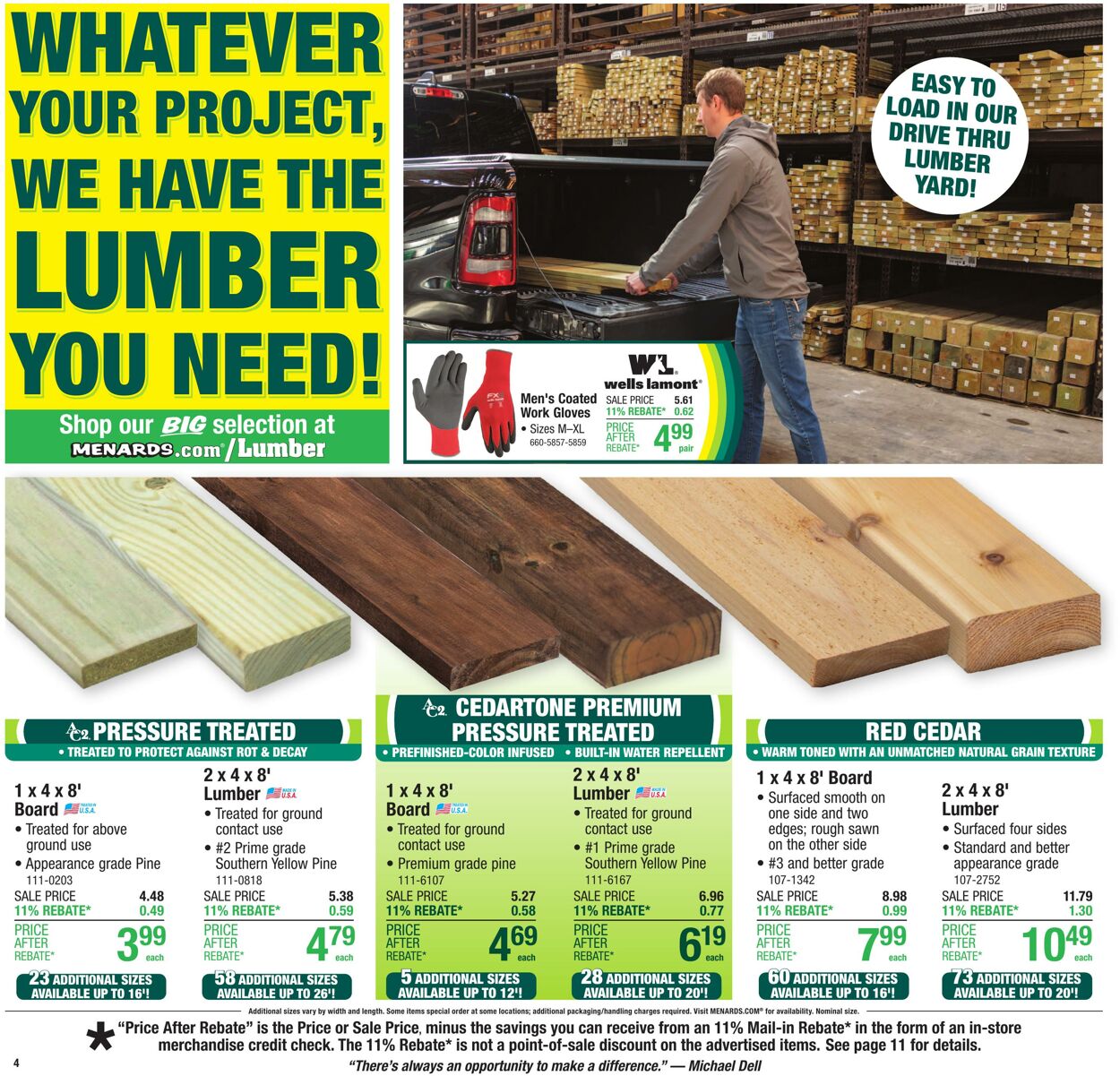 Catalogue Menards from 03/05/2025