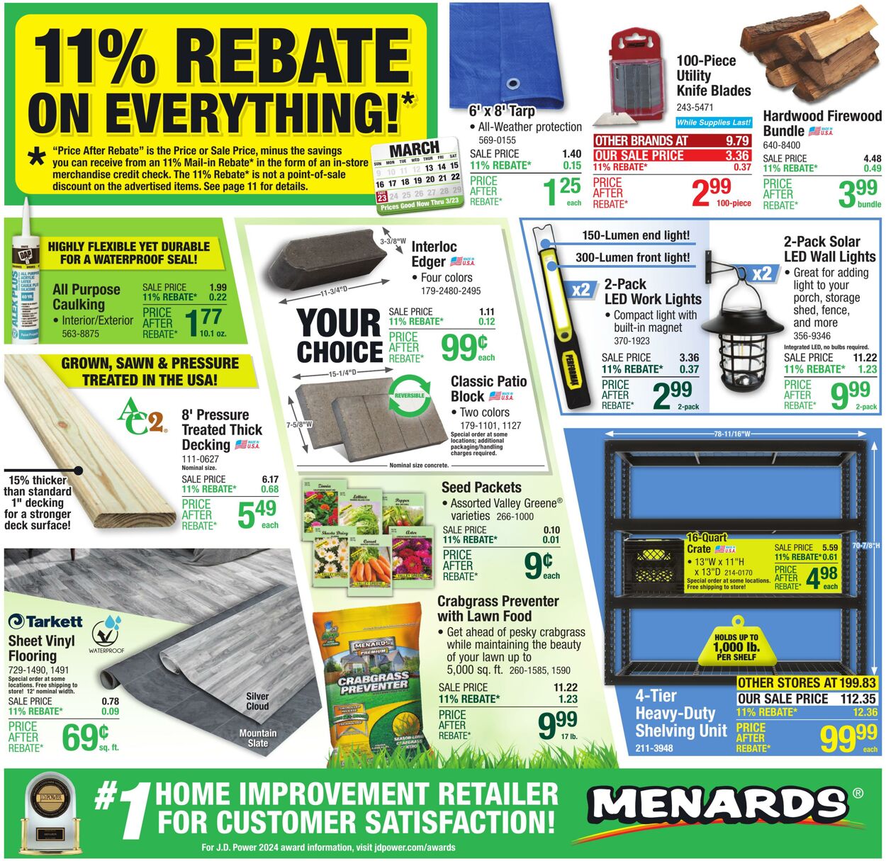 Catalogue Menards from 03/12/2025