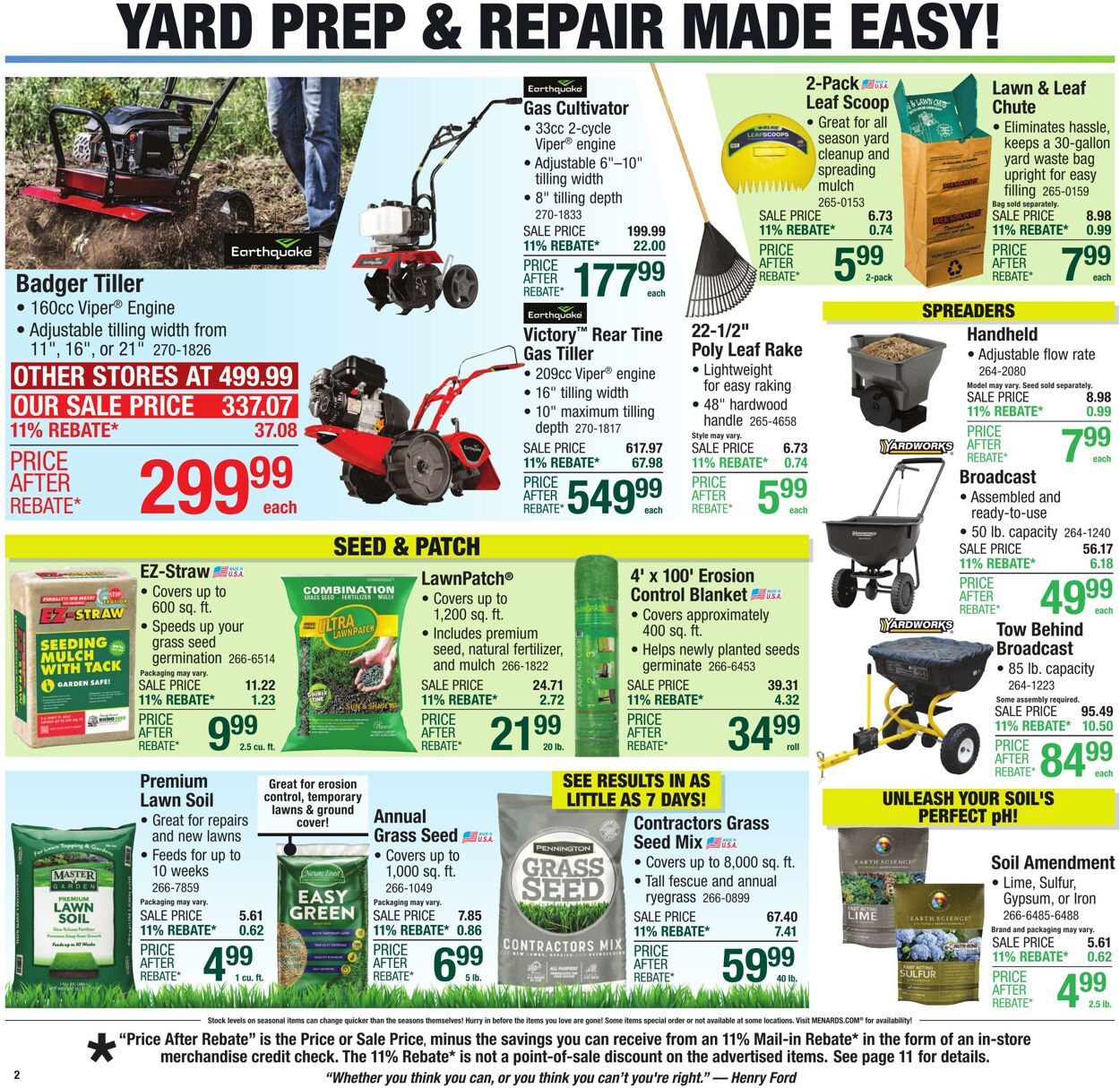 Catalogue Menards from 03/12/2025