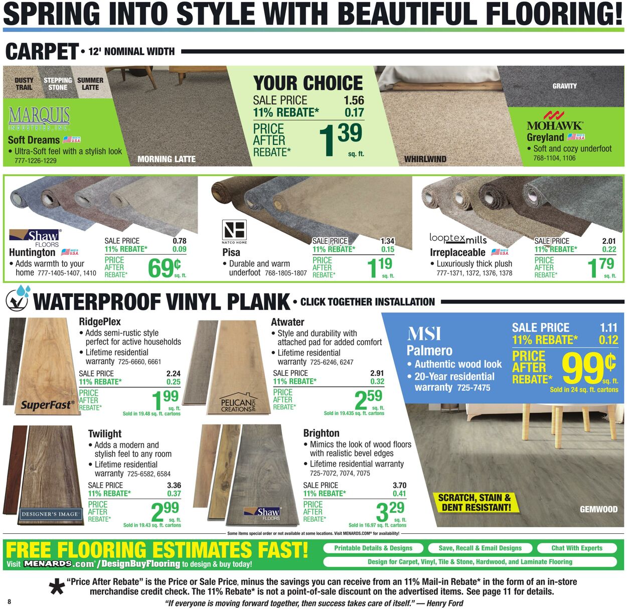 Catalogue Menards from 03/12/2025