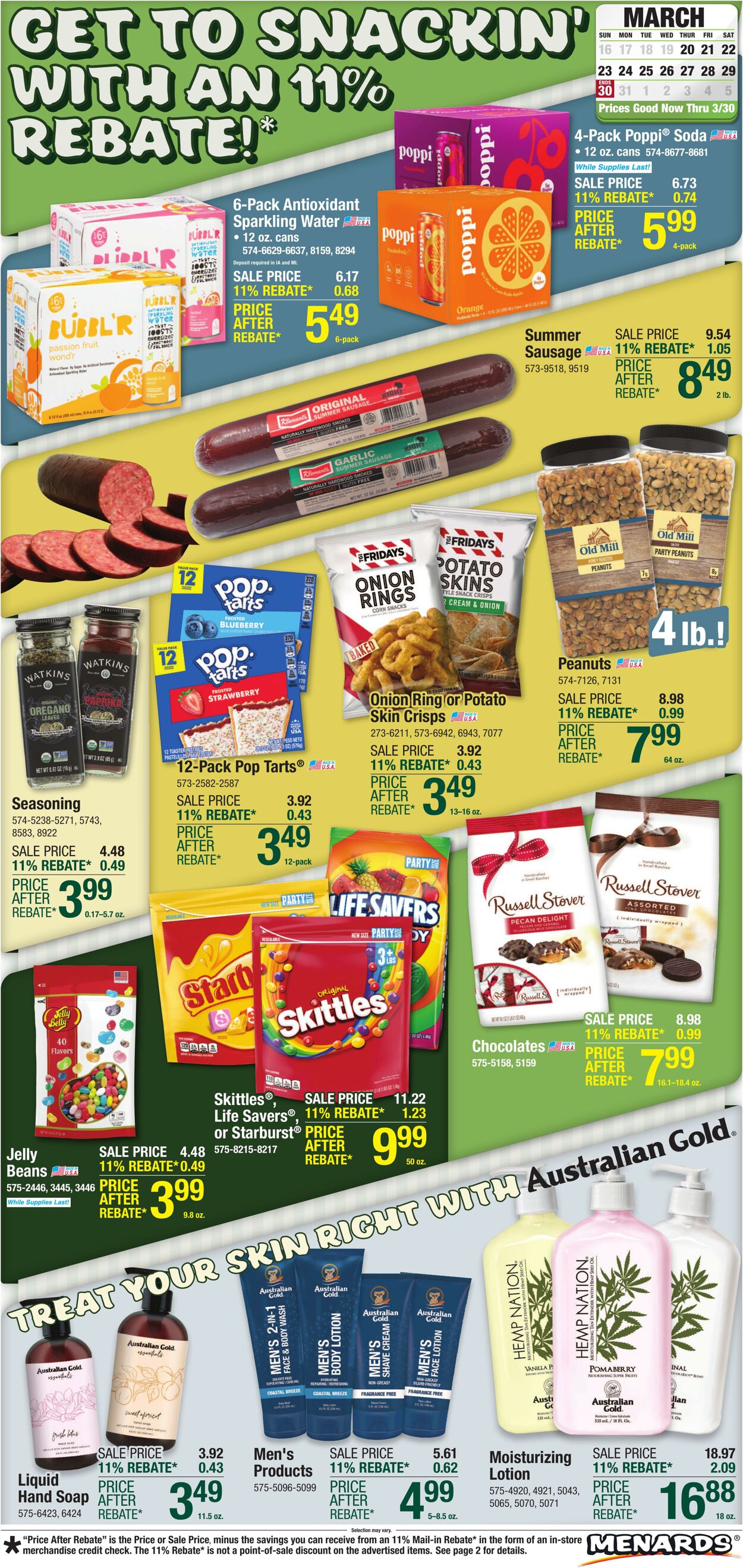 Catalogue Menards from 03/19/2025