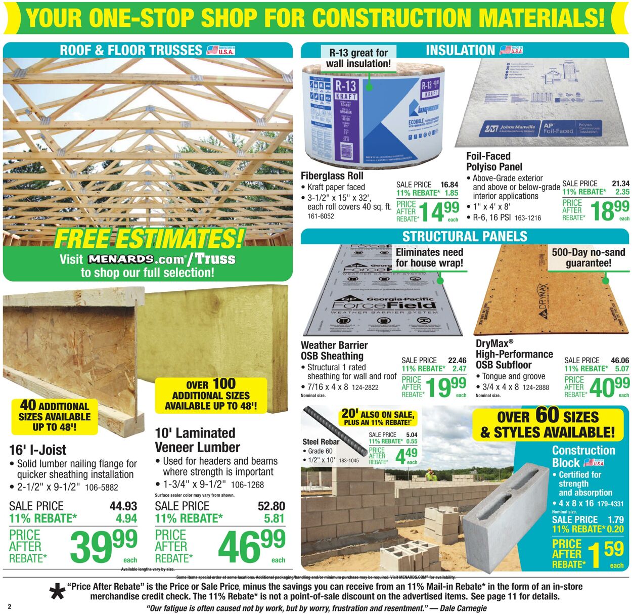 Catalogue Menards from 03/19/2025